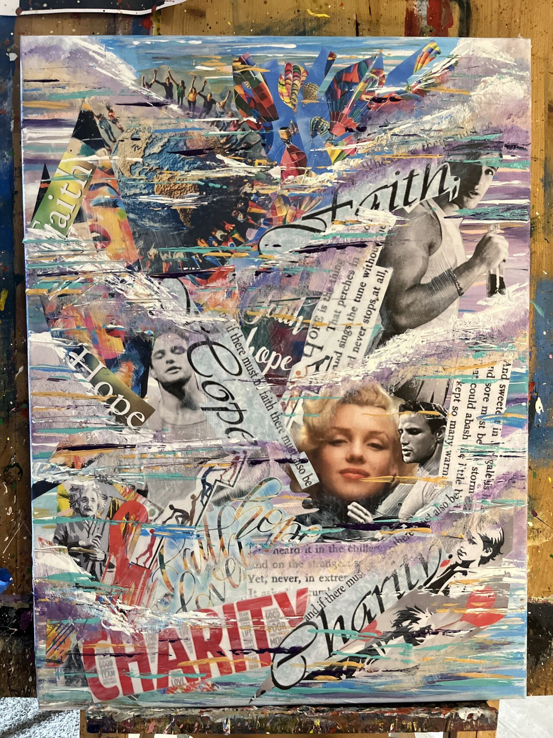 Faith, Hope, and Charity in Process,