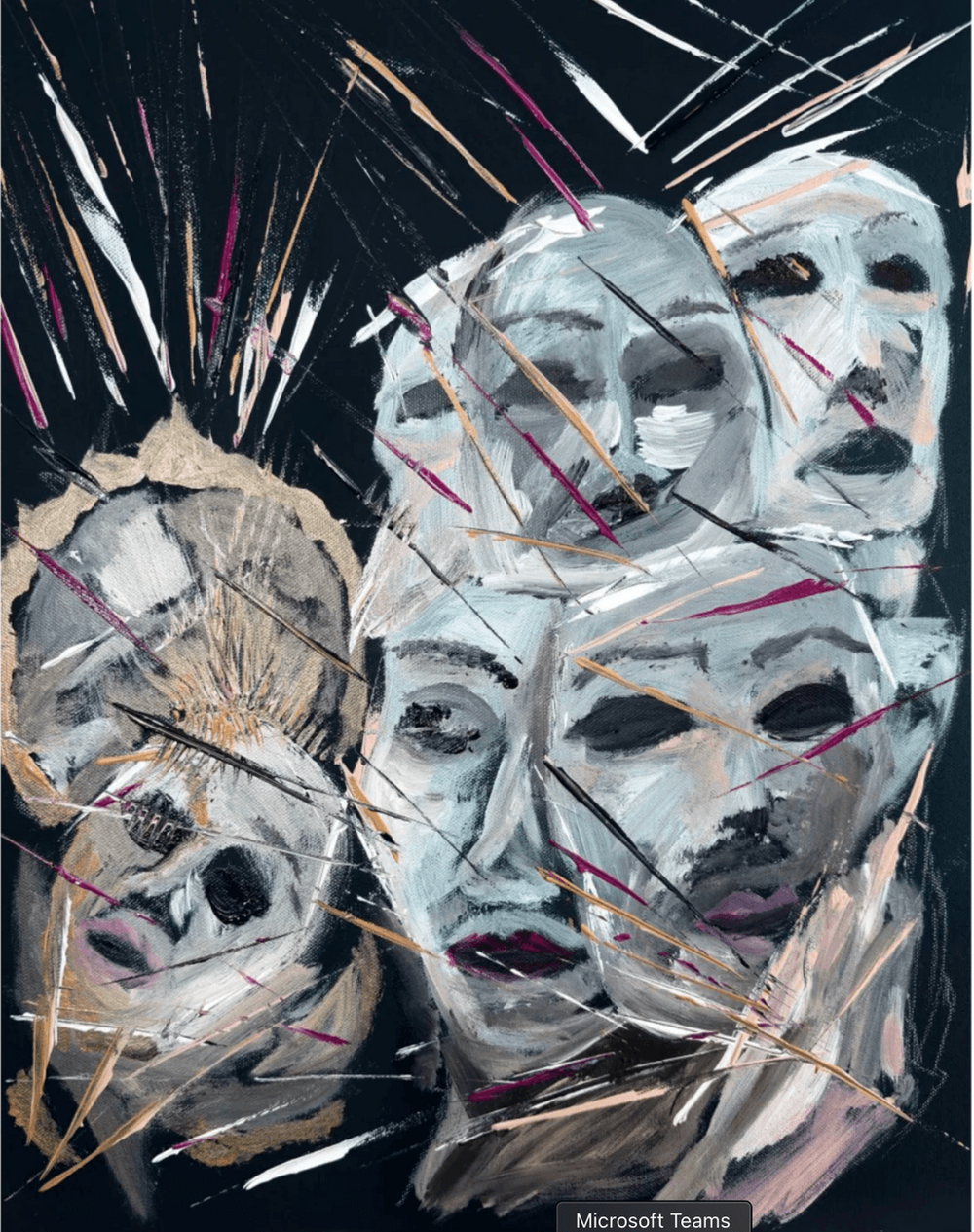 Faces of Unmasked Shadows