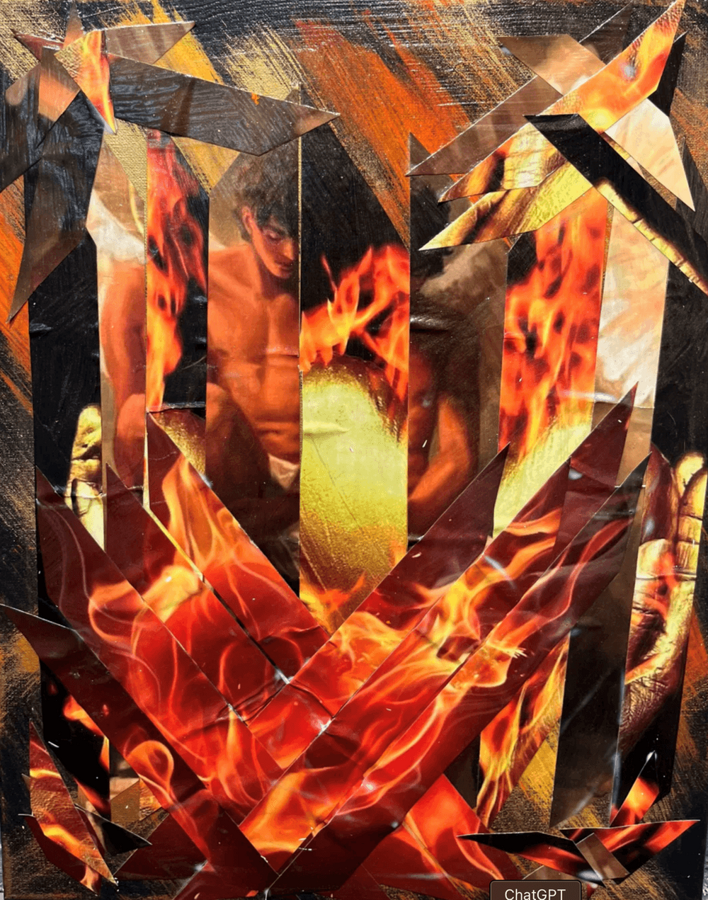 Heart of Gold Up in Flames