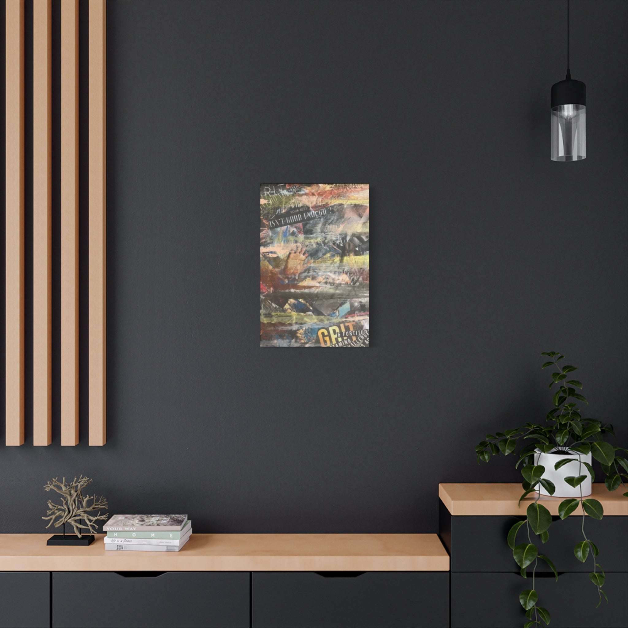 Grit — Canvas Print