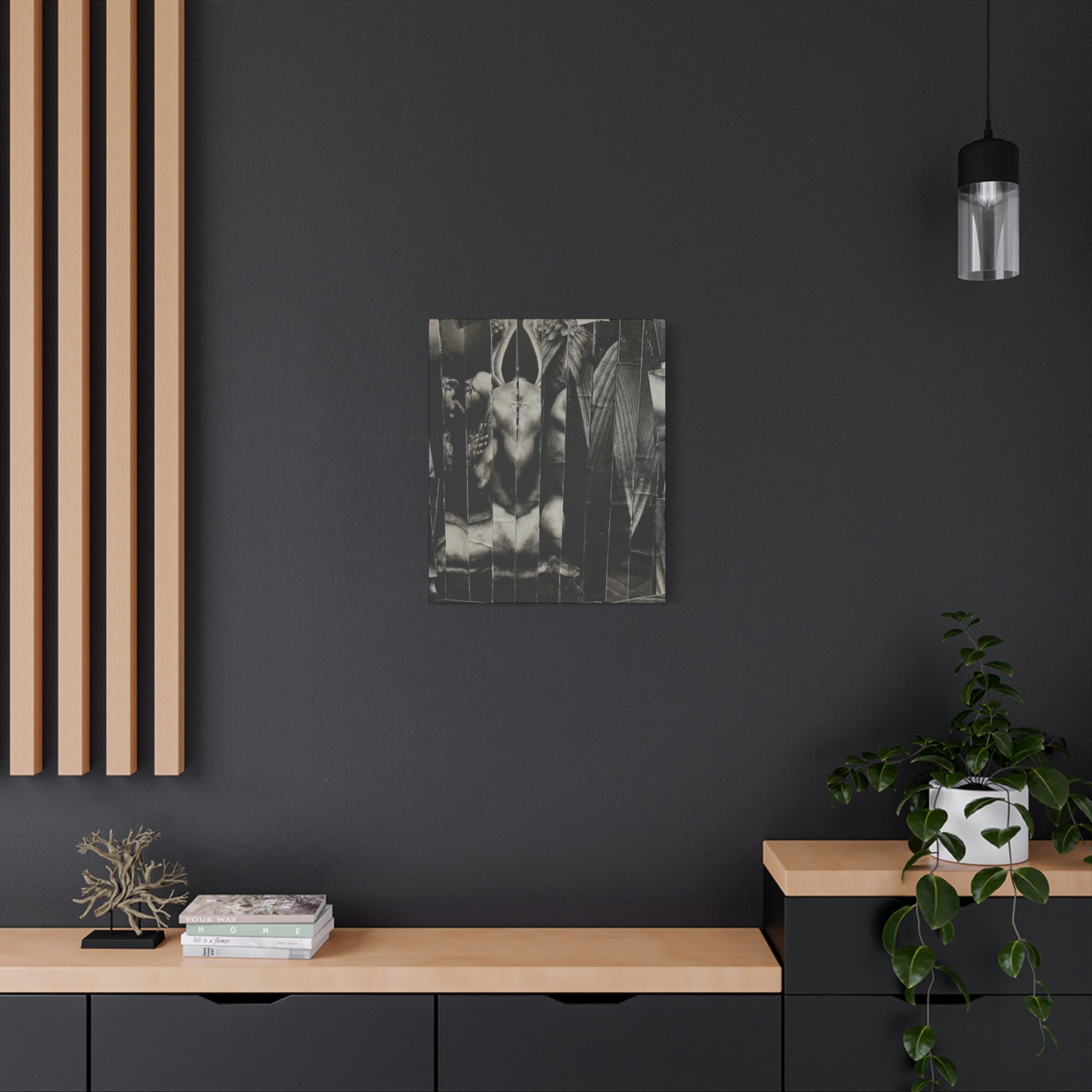 Reflections of the Dark Angel — Canvas Print