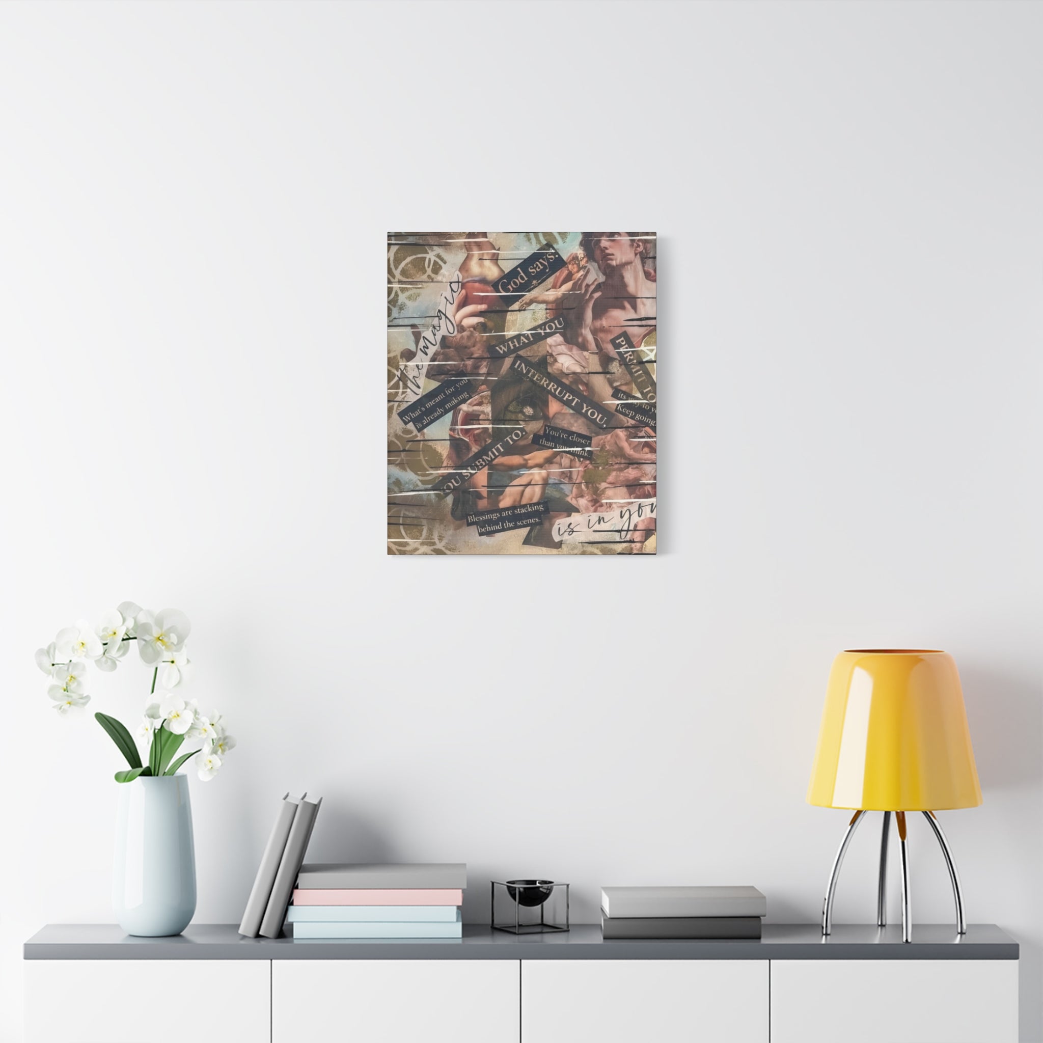 Anatomy of Interruption  — Canvas Print