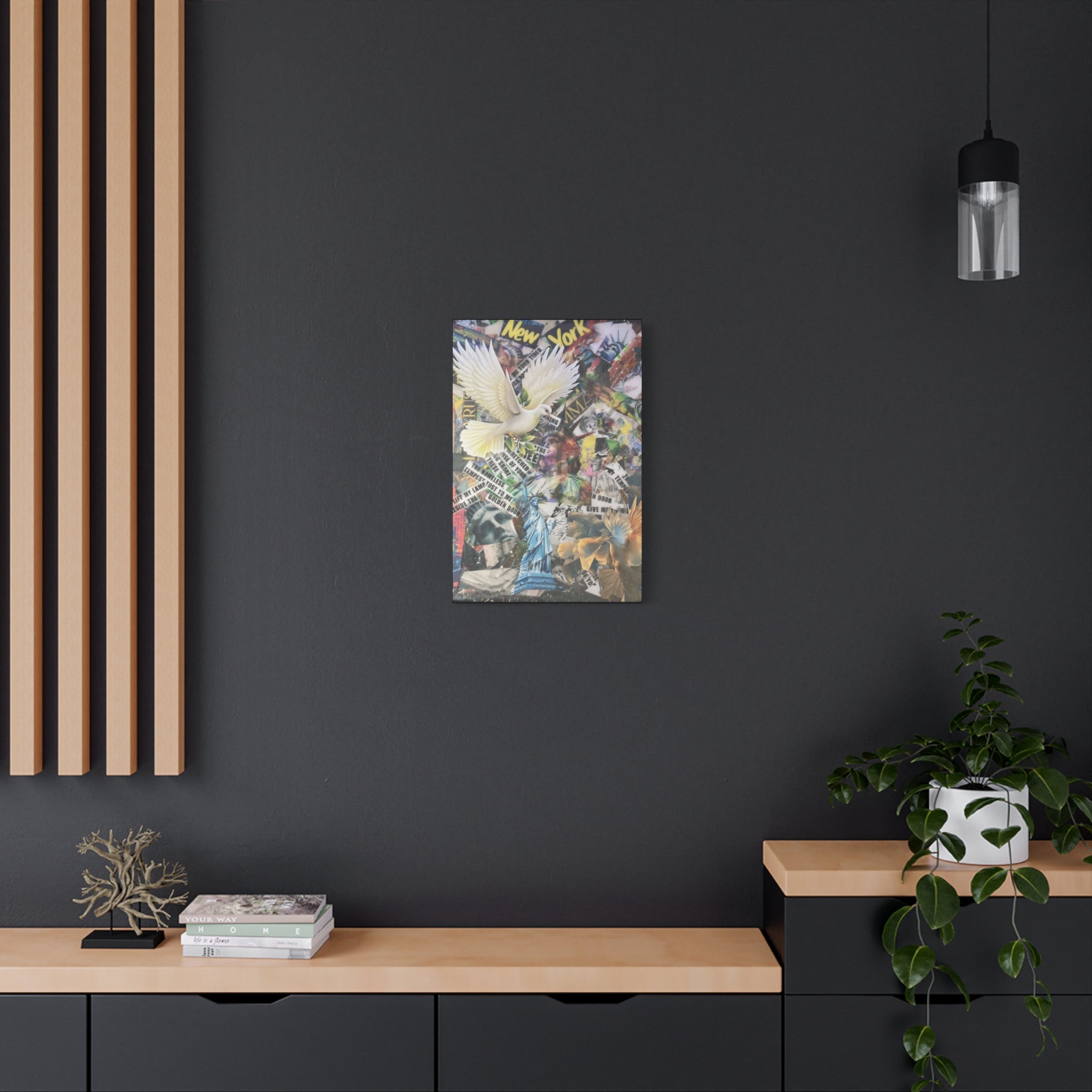 Liberty and Lazarus — Canvas Print