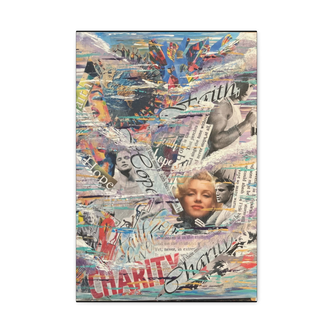 Faith, Hope,  and Charity  — Canvas Print