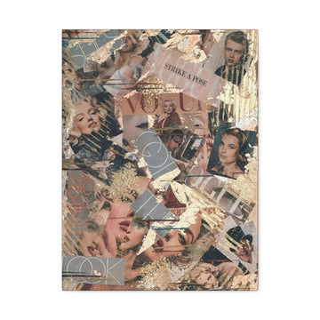Gold Dust on Borrowed Icons  — Canvas Print