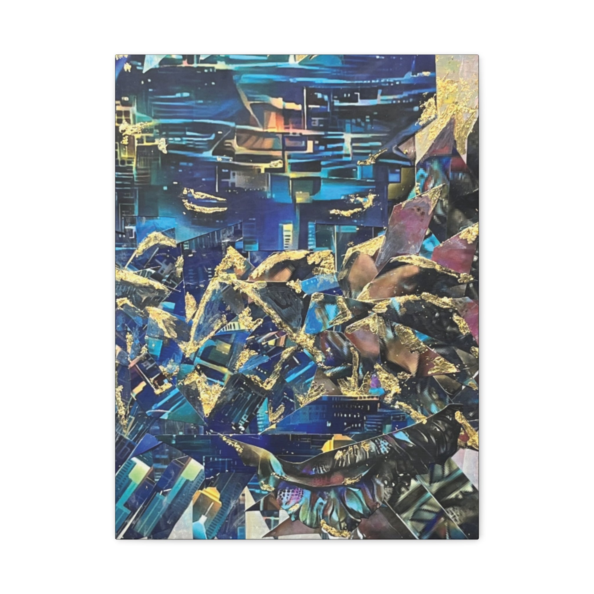 Golden Crown for Those Unseen — Canvas Print