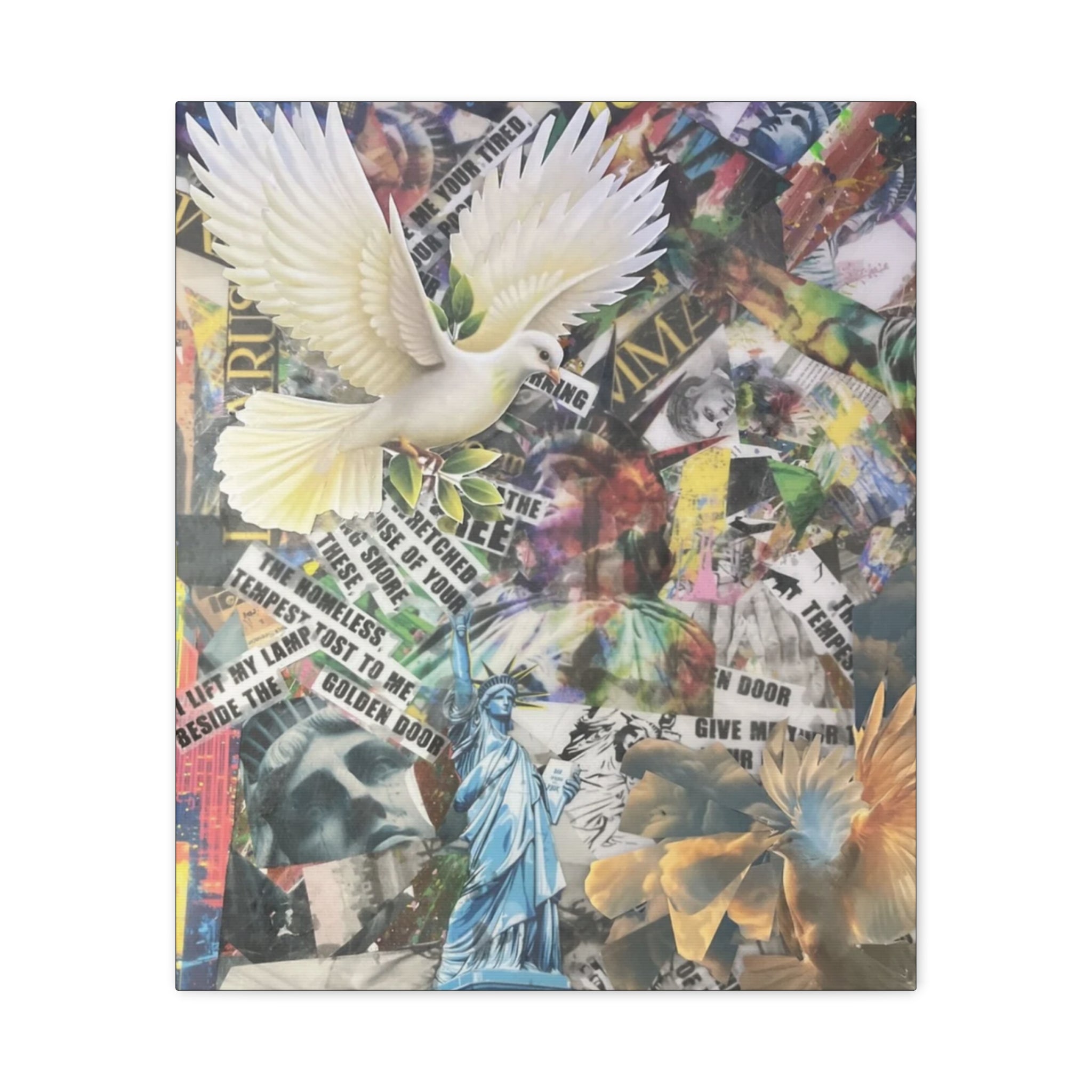 Liberty and Lazarus — Canvas Print