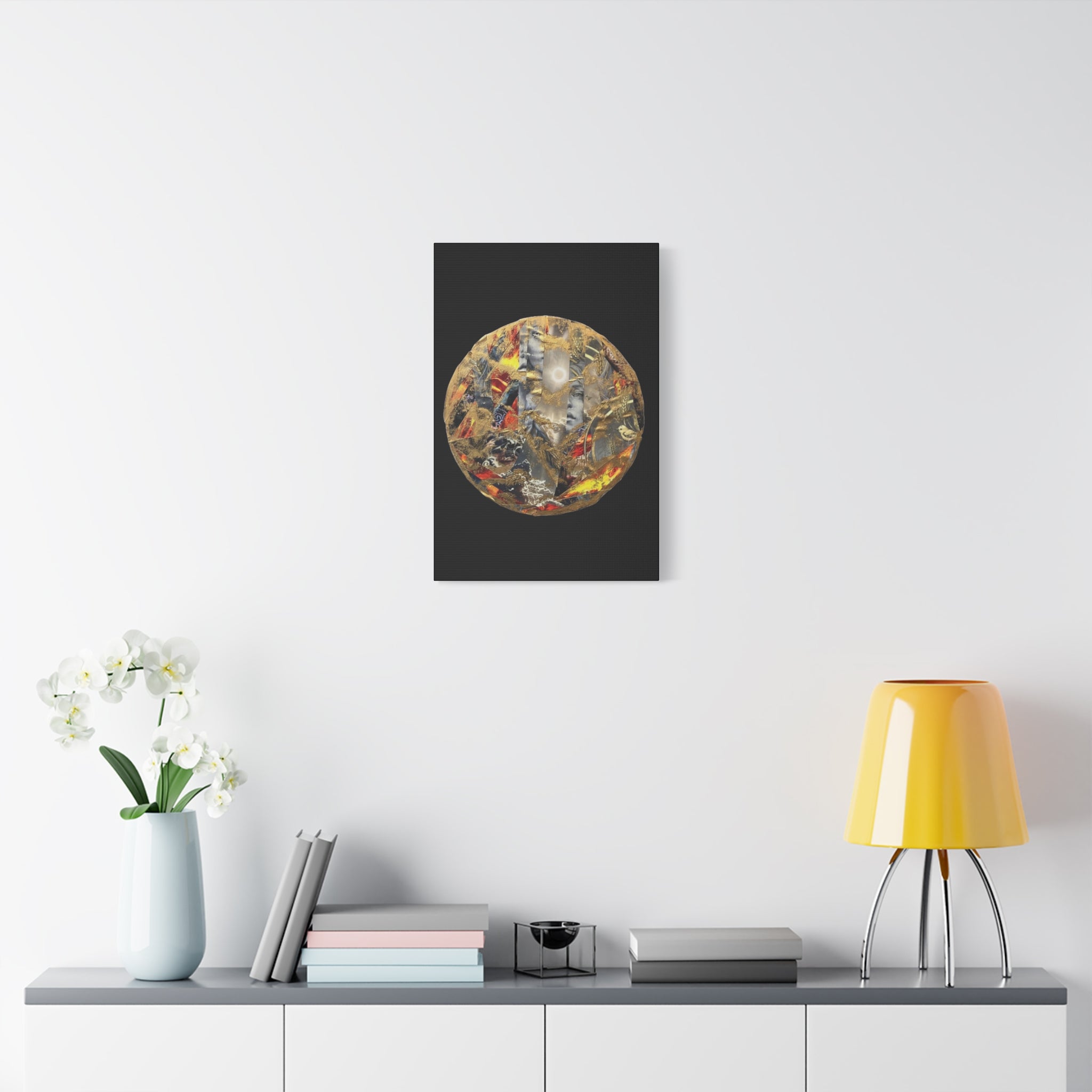 The Golden Harvest Of Woman — Canvas Print