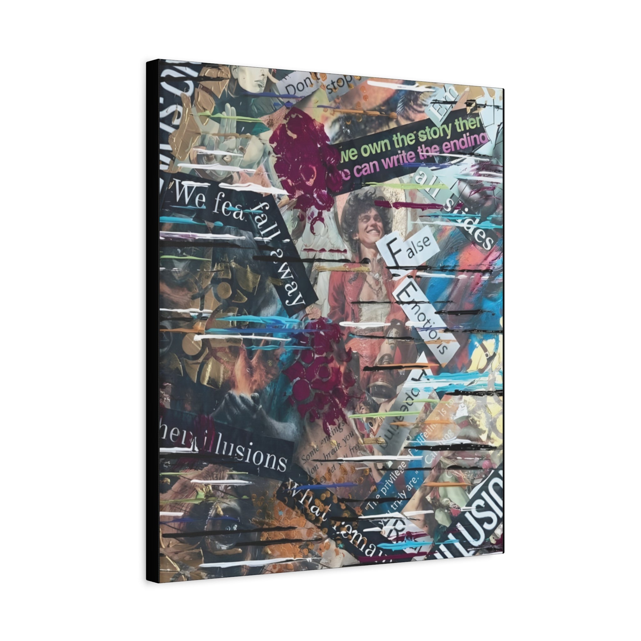 Where Illusions Break Their Own Spell  — Canvas Print