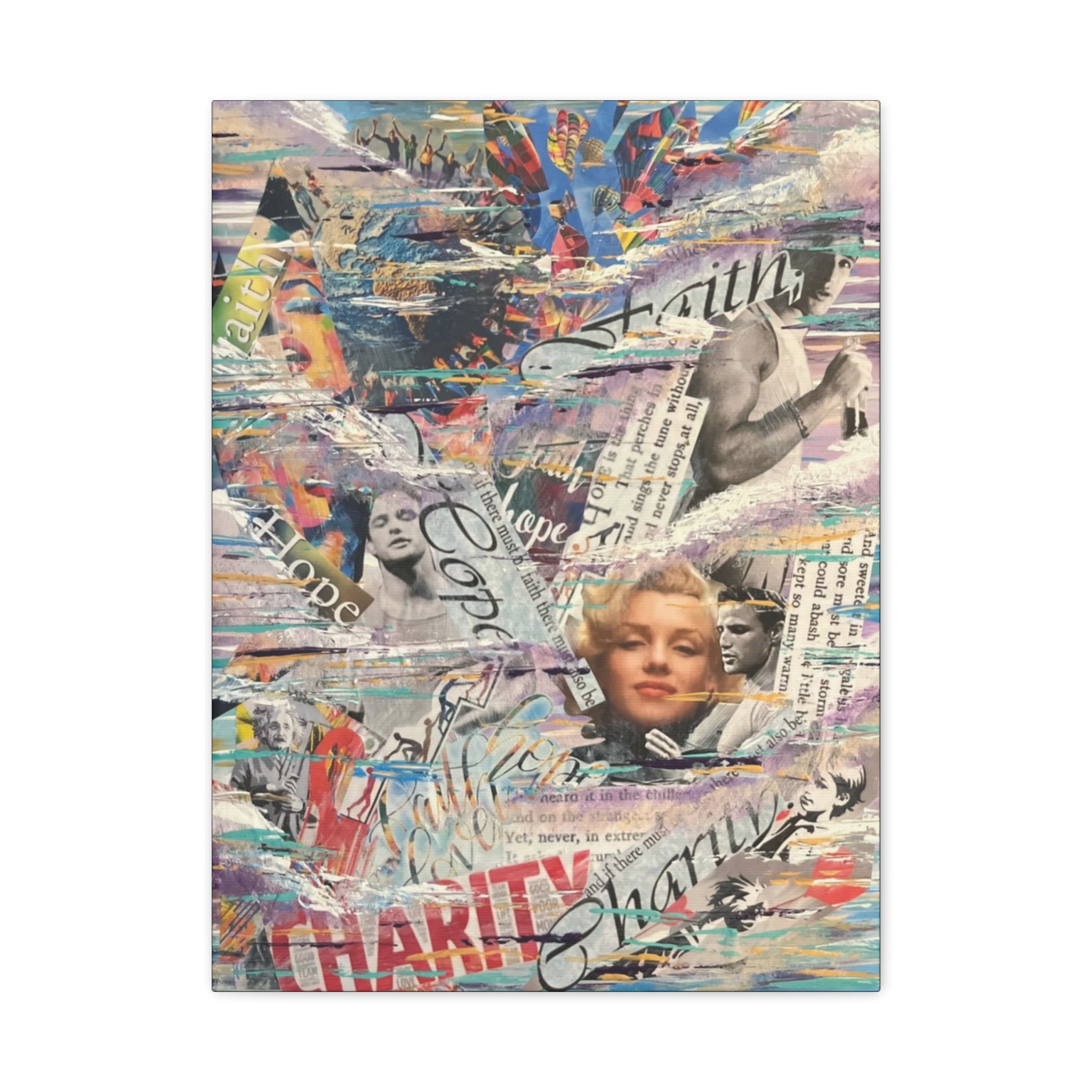 Faith, Hope,  and Charity  — Canvas Print
