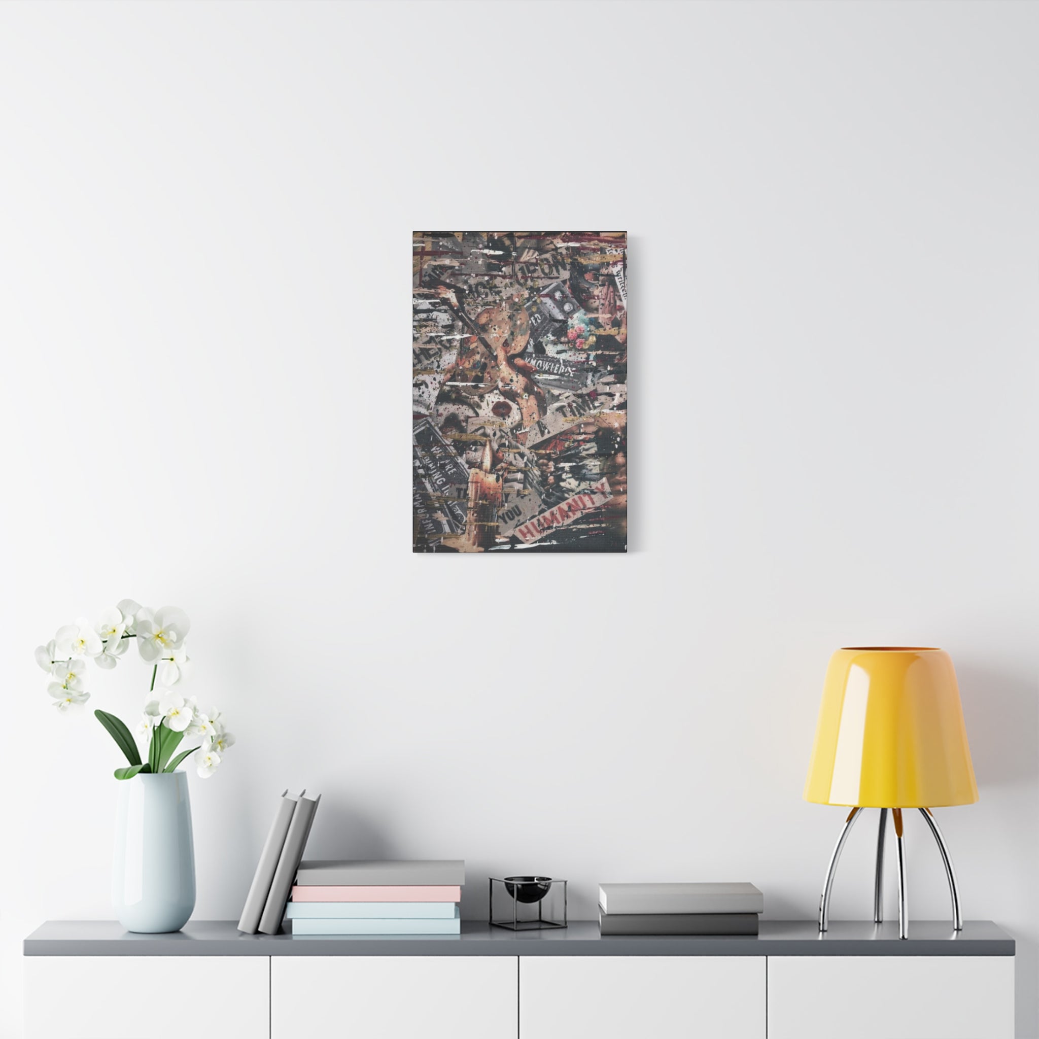 Veil of Invincible Truth — Canvas Print