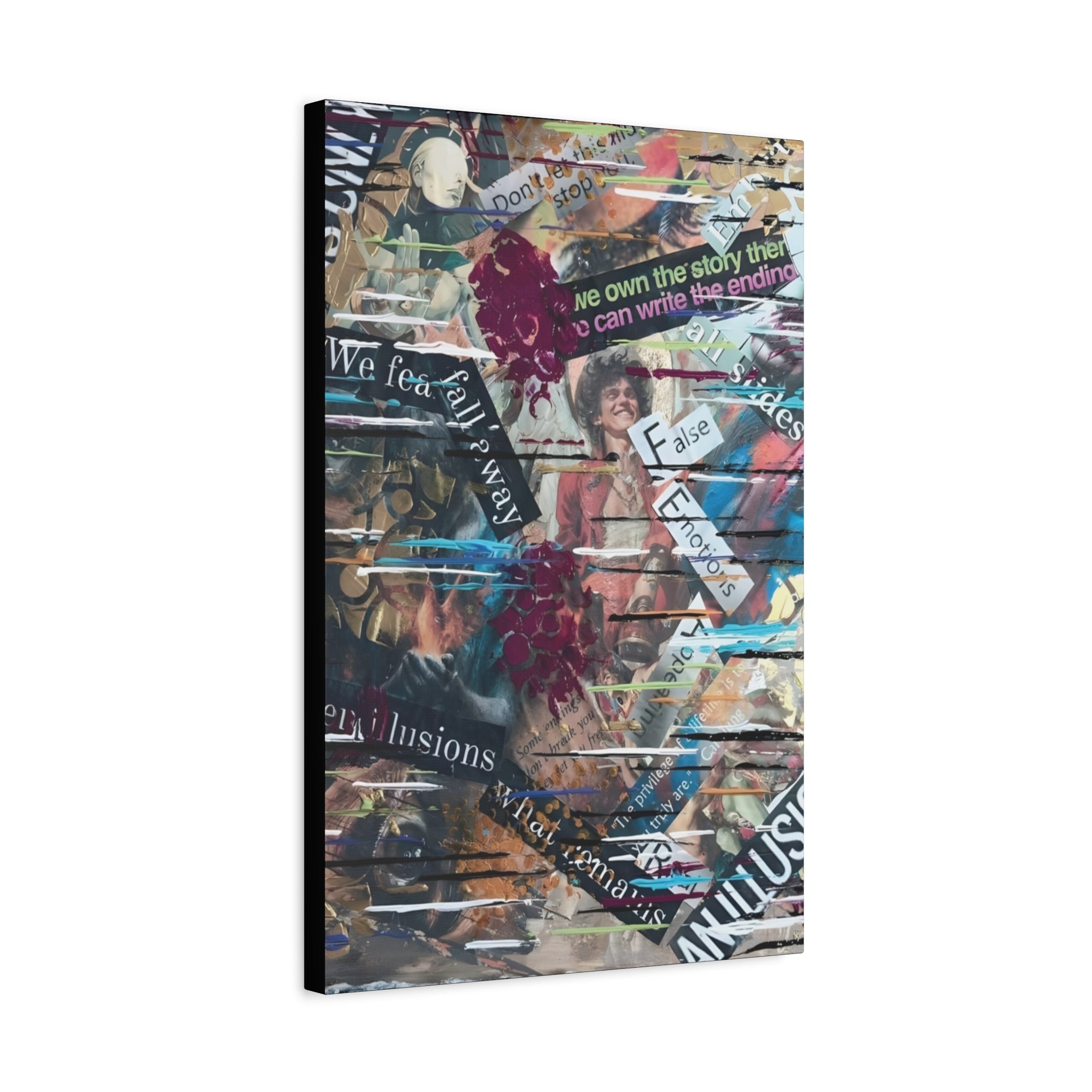 Where Illusions Break Their Own Spell  — Canvas Print