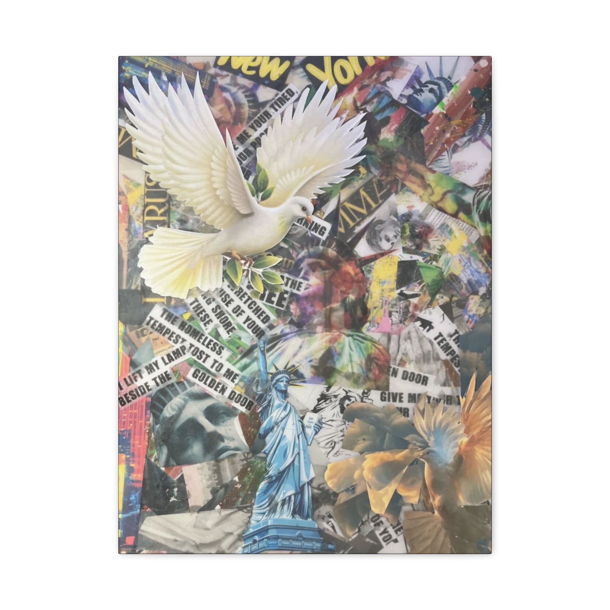 Liberty and Lazarus — Canvas Print