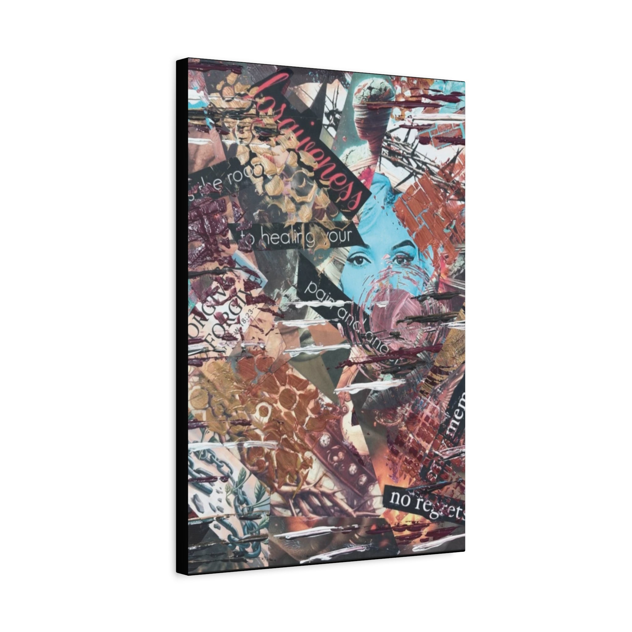 Forgiveness Is The Gateway  To Pain And Healing  — Canvas Print
