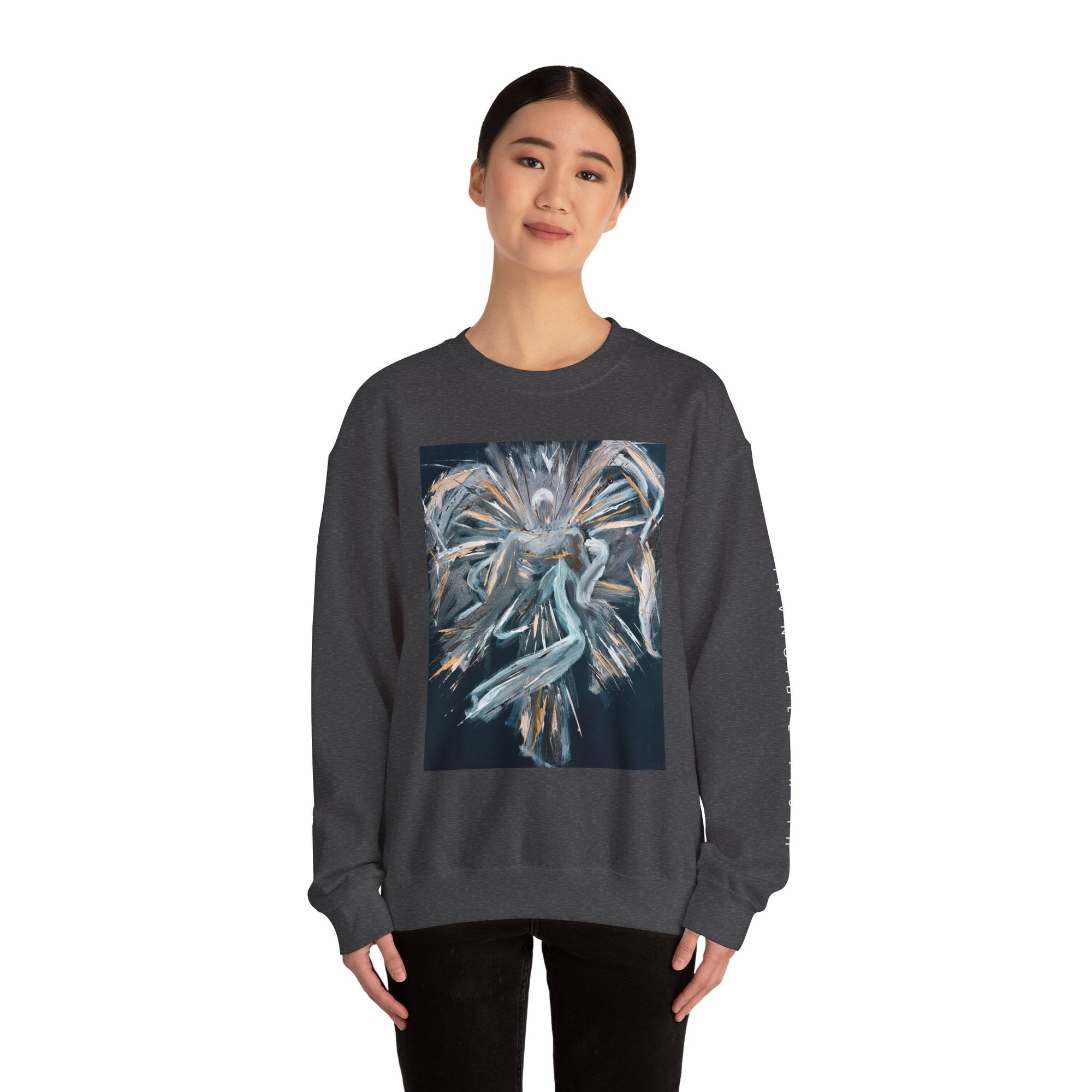 Artistic Love Yourself Crewneck Sweatshirt