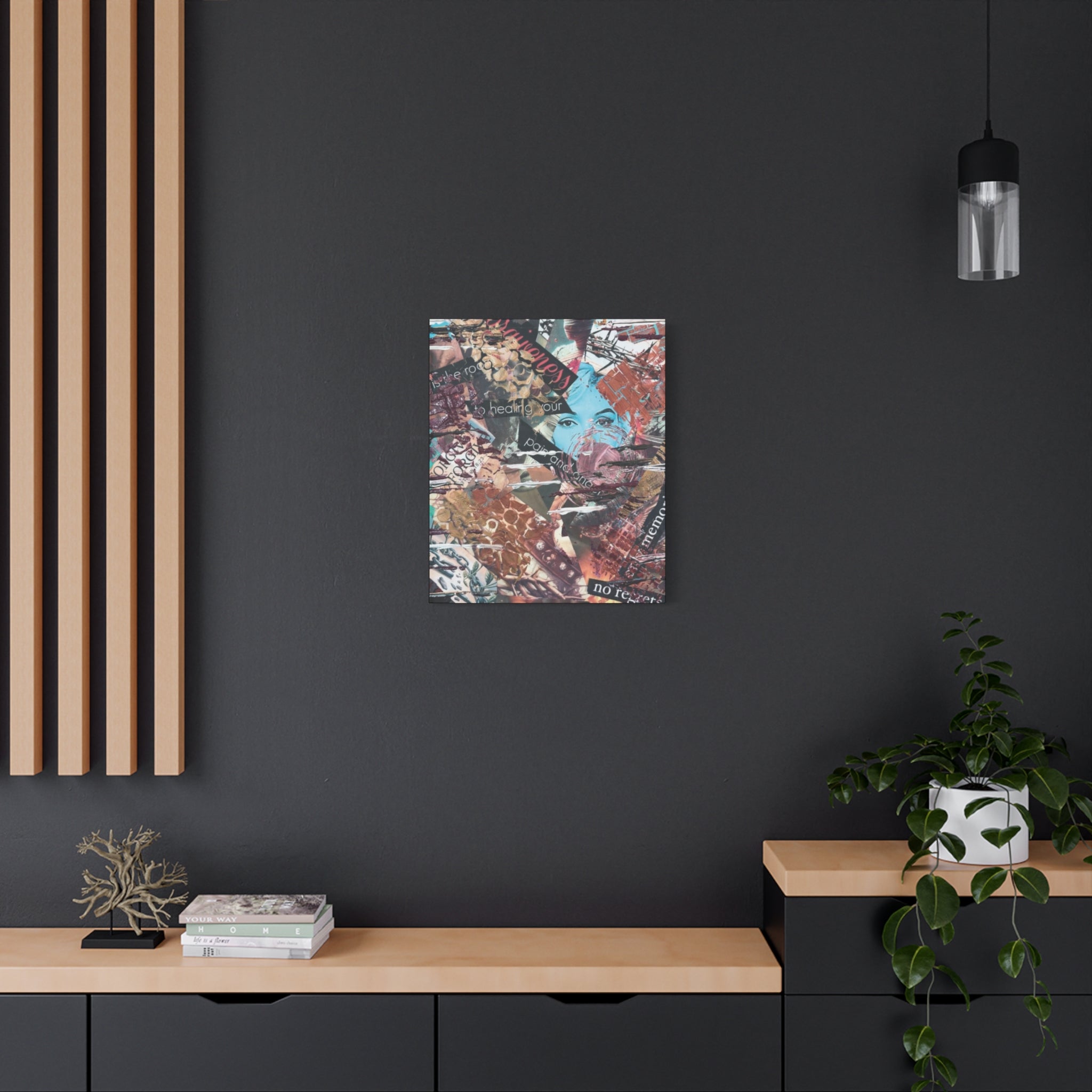 Forgiveness Is The Gateway  To Pain And Healing  — Canvas Print