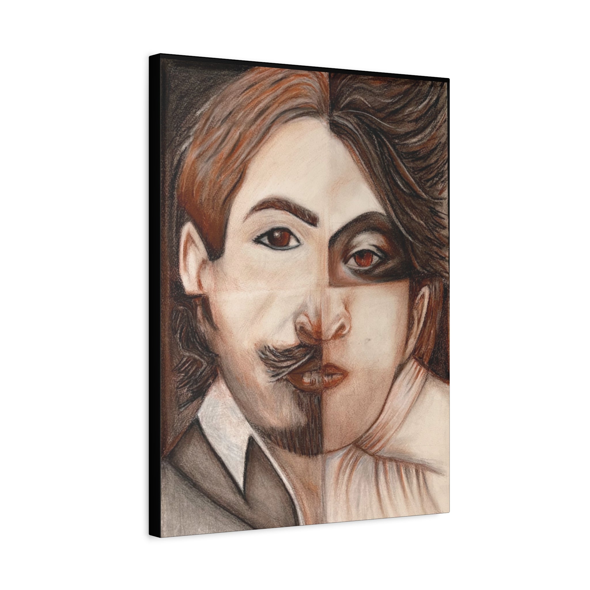 Caravaggio and I — Canvas Print