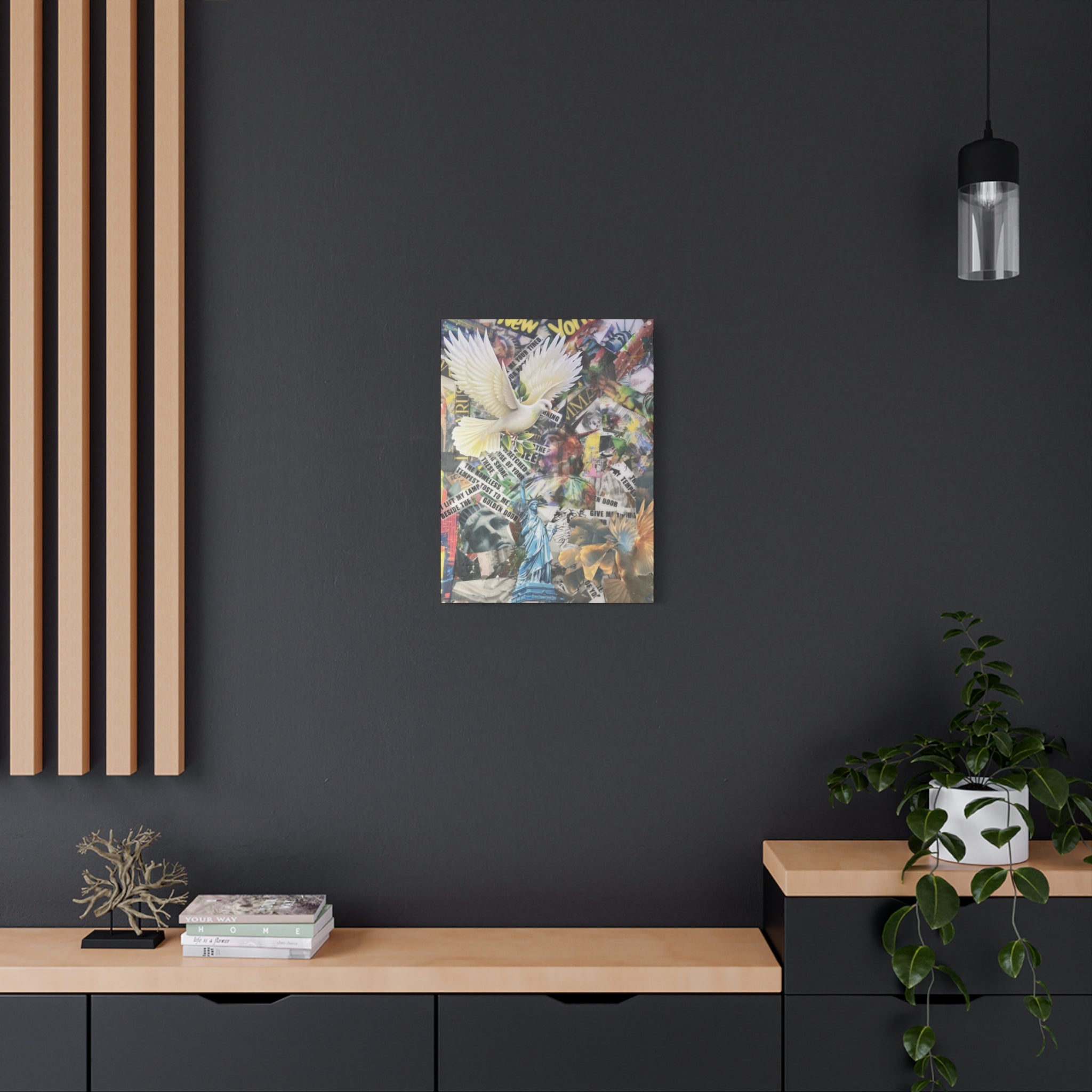 Liberty and Lazarus — Canvas Print