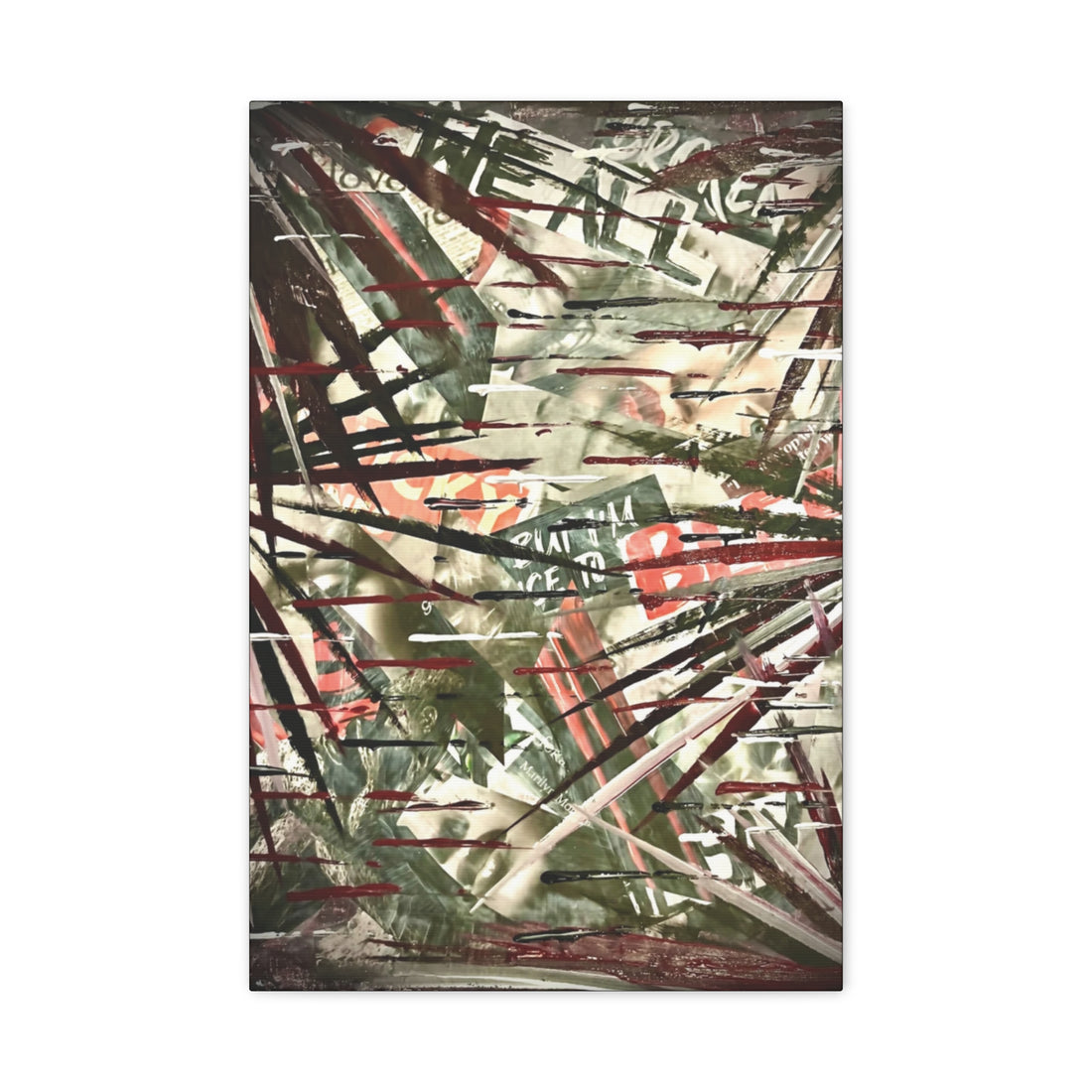 Shadows of Me  — Canvas Print