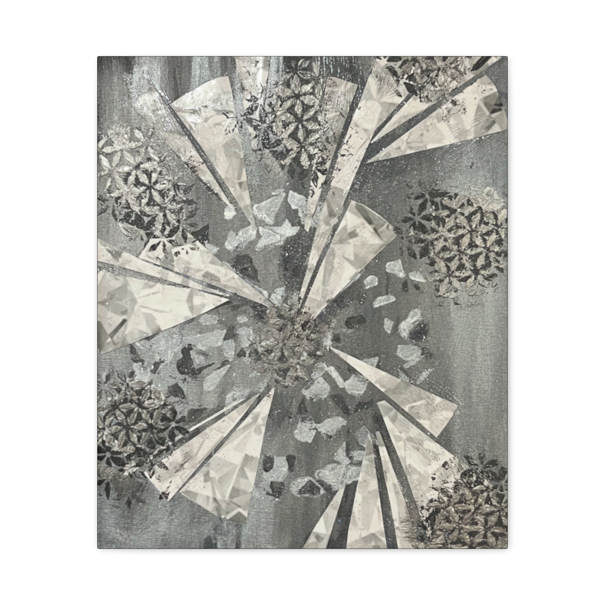 The Shattered Diamond — Canvas Print