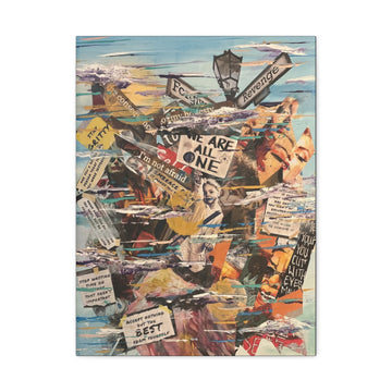 Justice vs Revenge  — Canvas Print