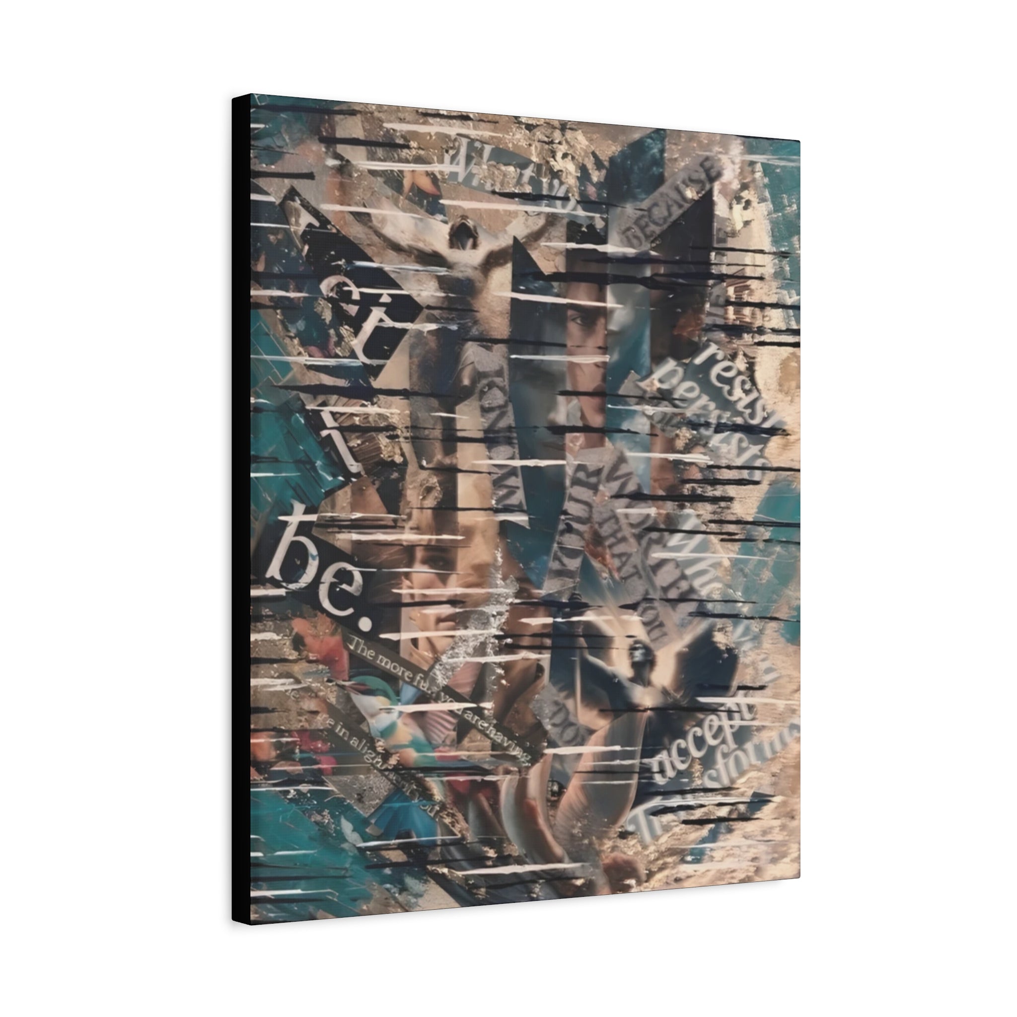 Break the Illusion. Claim the Truth  — Canvas Print