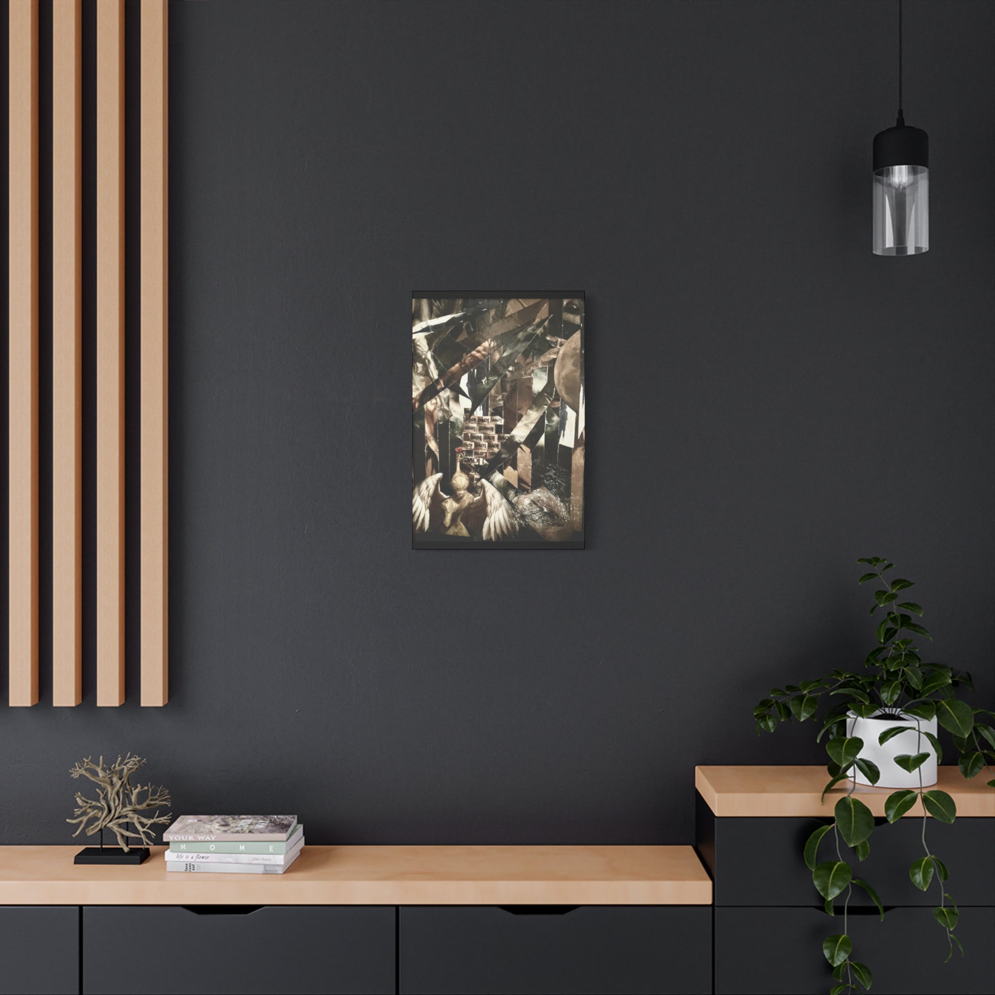 The Heart Desires What The Heart Desires — Canvas Print