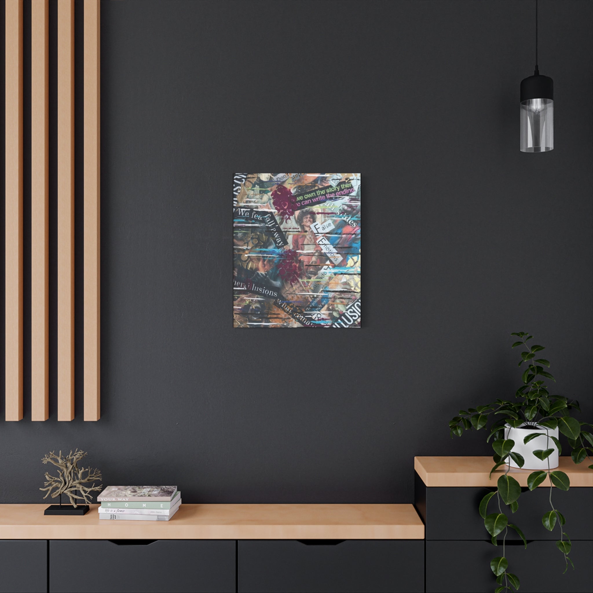 Where Illusions Break Their Own Spell  — Canvas Print
