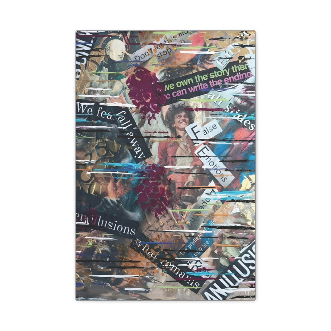 Where Illusions Break Their Own Spell  — Canvas Print