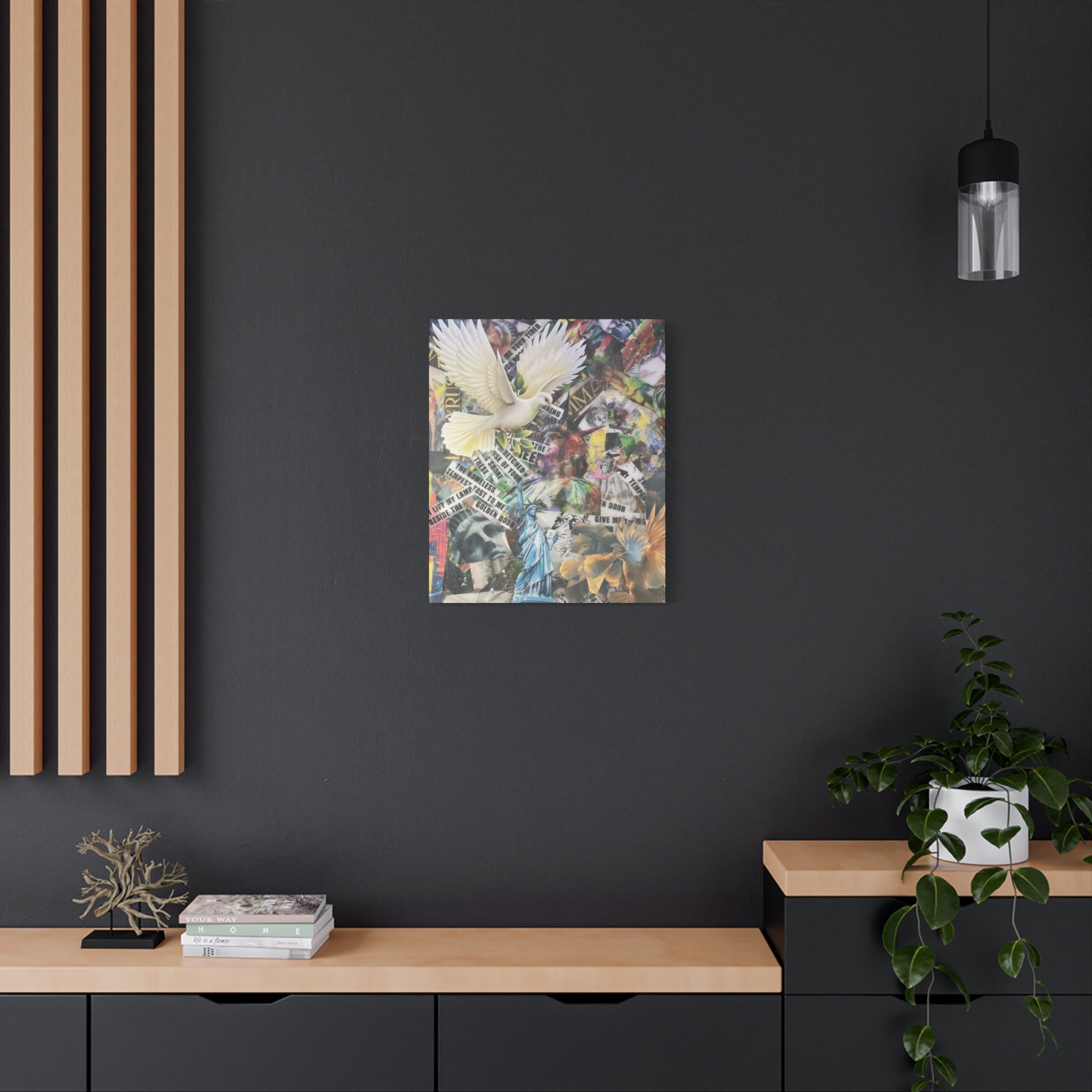 Liberty and Lazarus — Canvas Print
