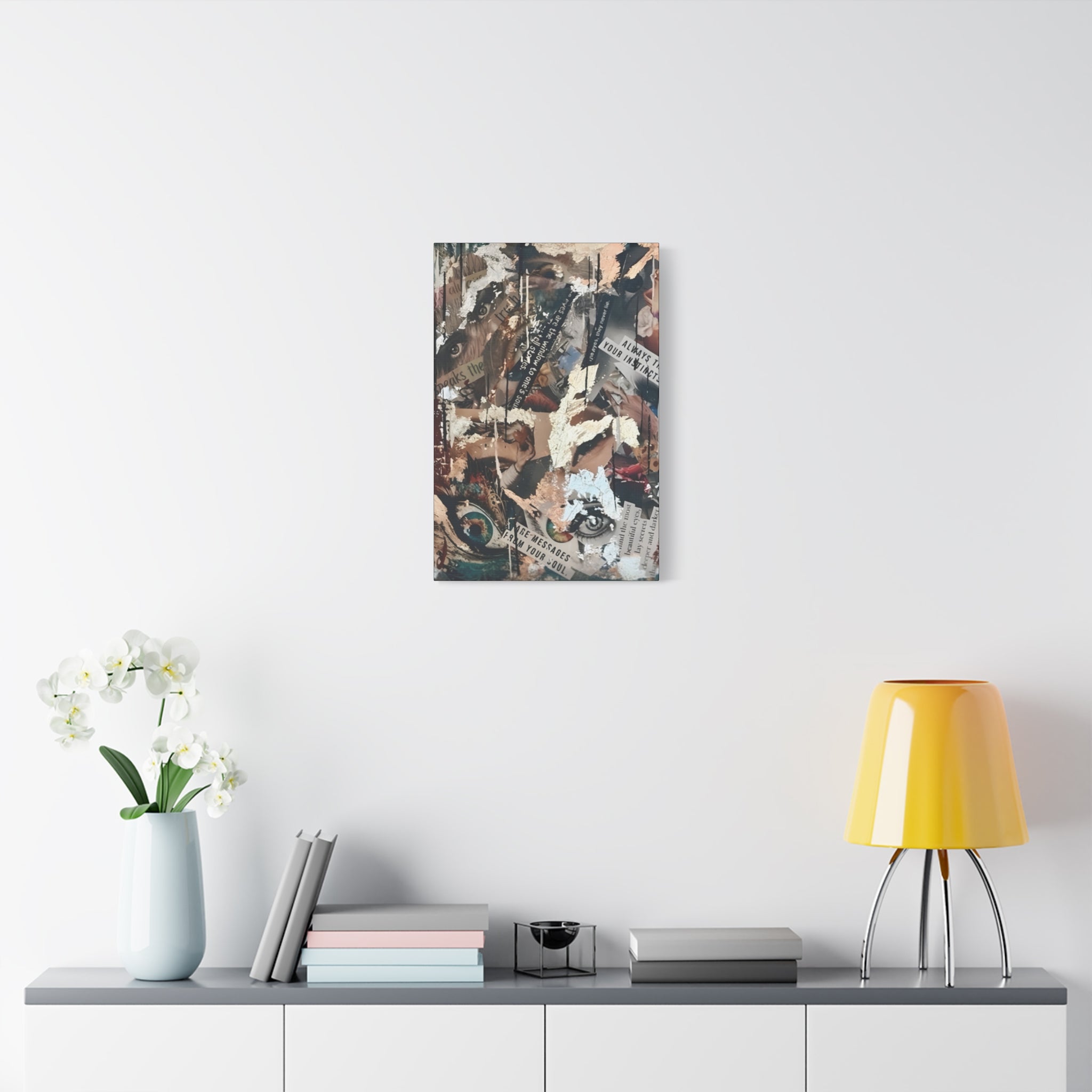 Crown in the Fire: The Multiplicity of Becoming  — Canvas Print