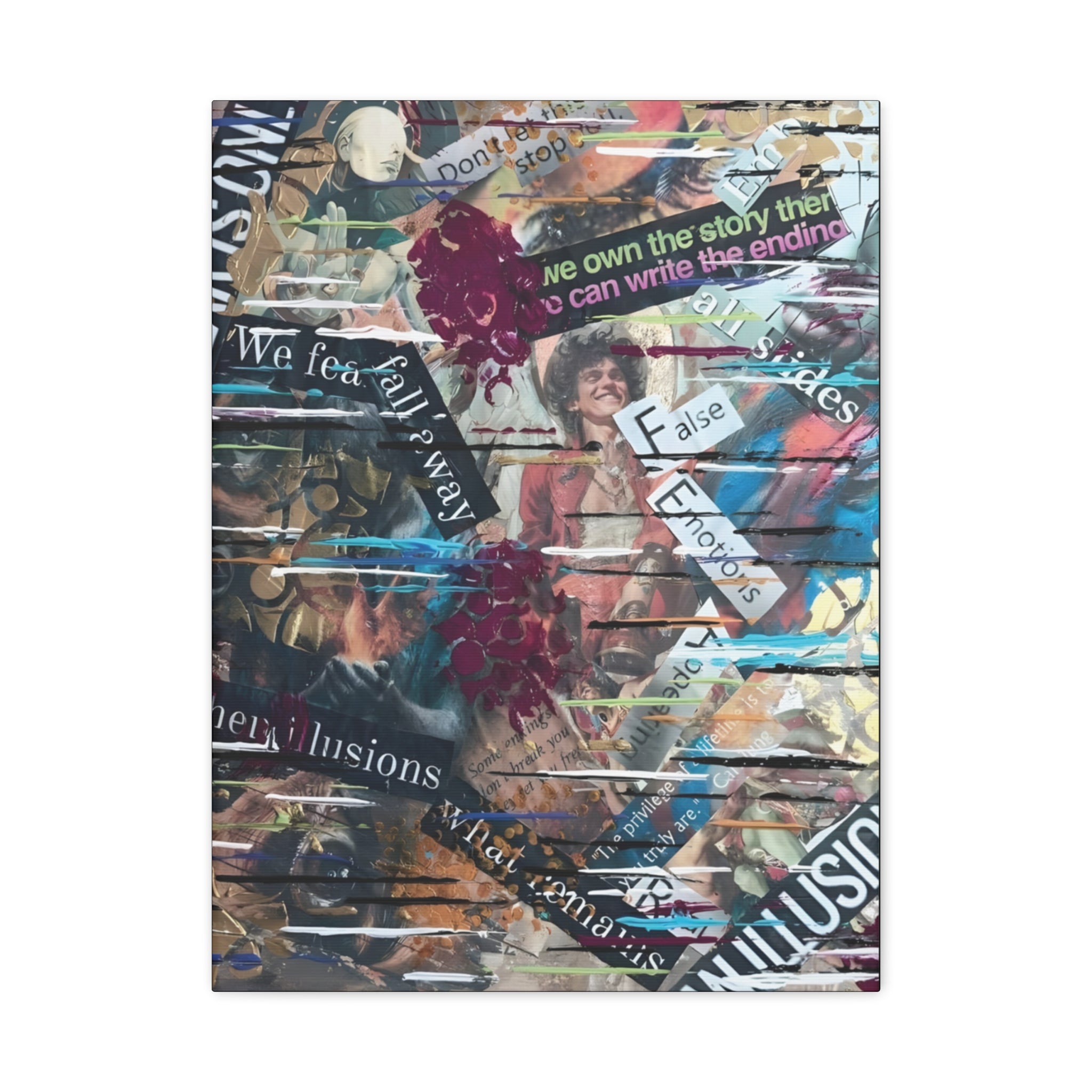 Where Illusions Break Their Own Spell  — Canvas Print