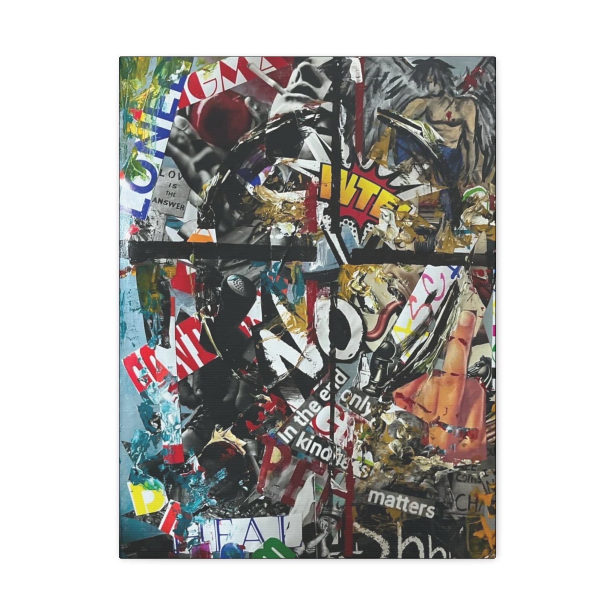 What The Fuck  — Canvas Print