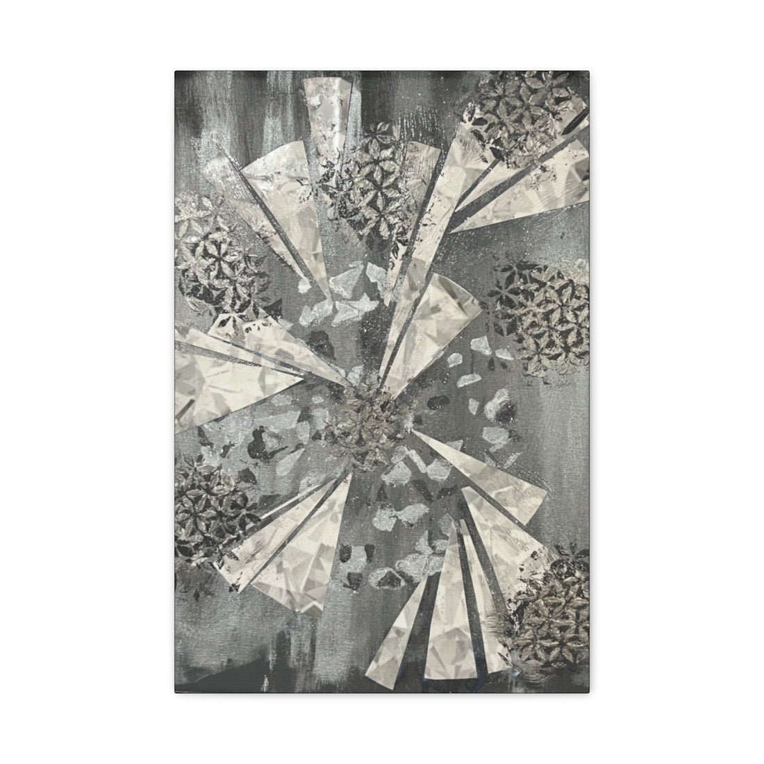 The Shattered Diamond — Canvas Print