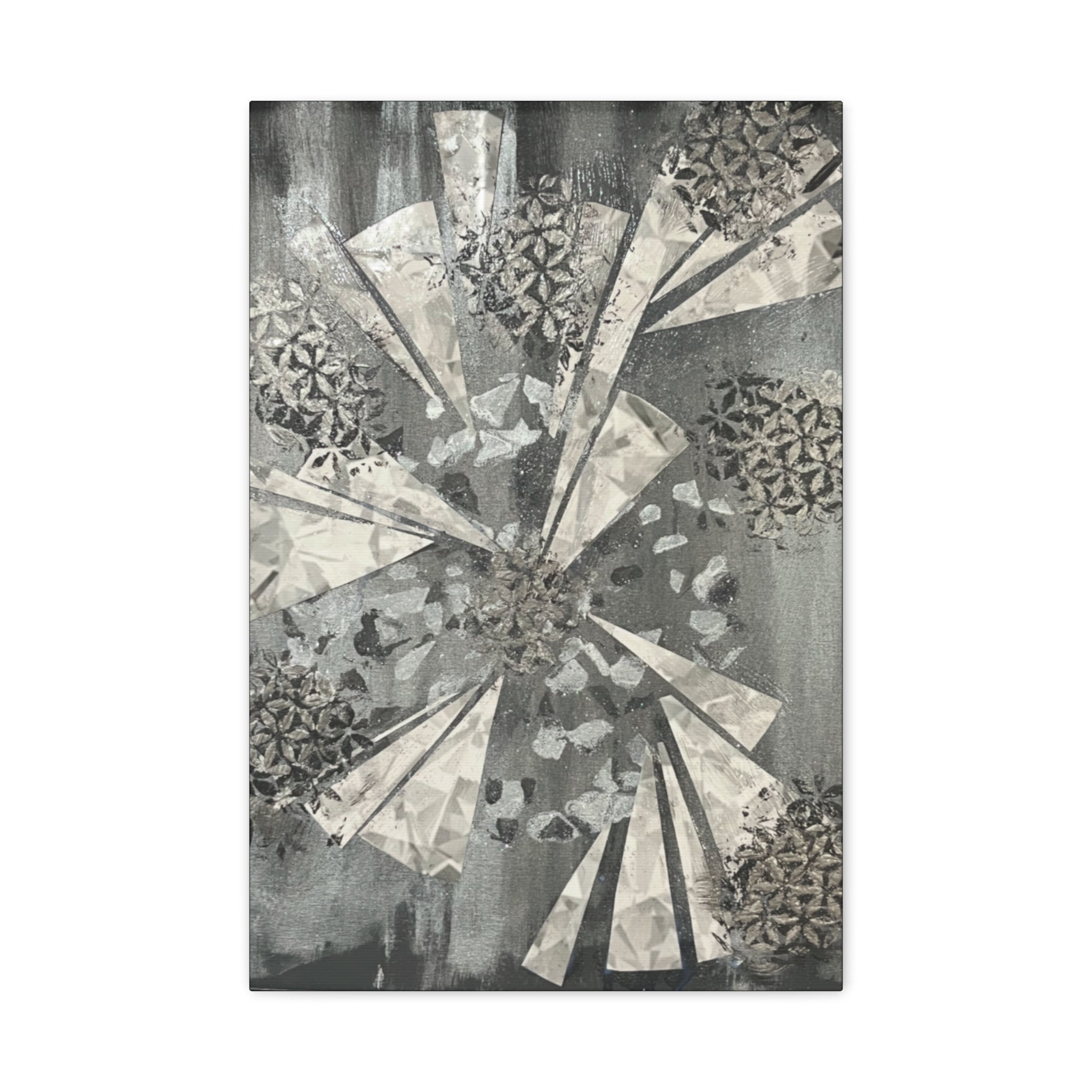 The Shattered Diamond — Canvas Print