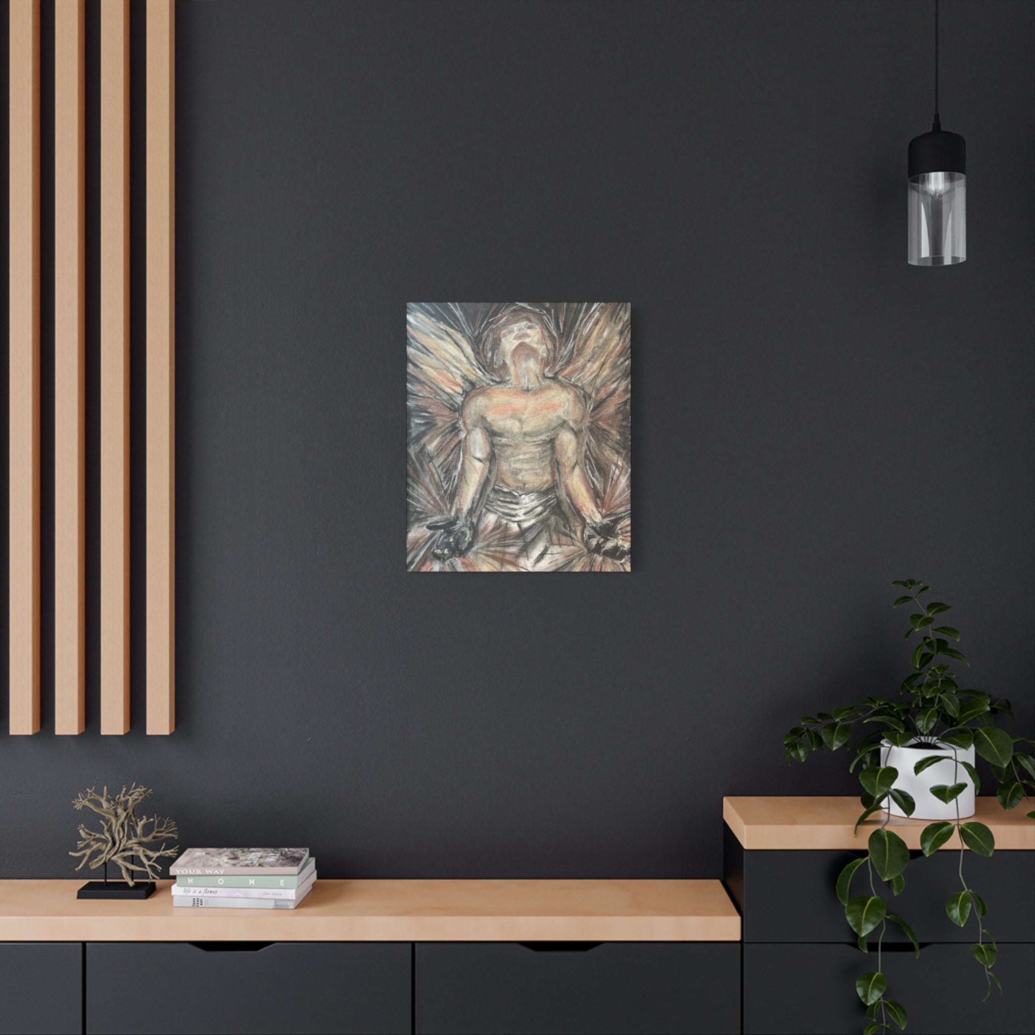 From the Shadow  Into Your Light  — Canvas Print