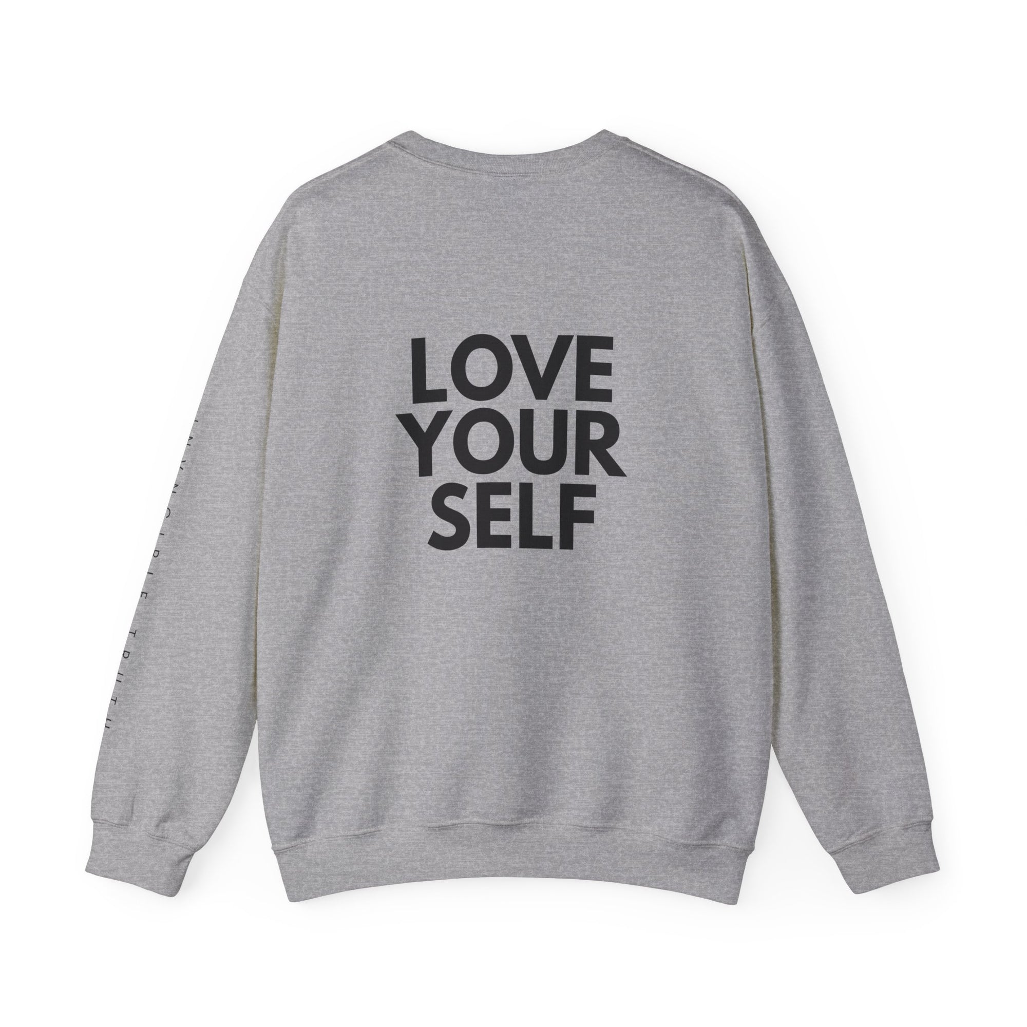 Artistic Love Yourself Crewneck Sweatshirt