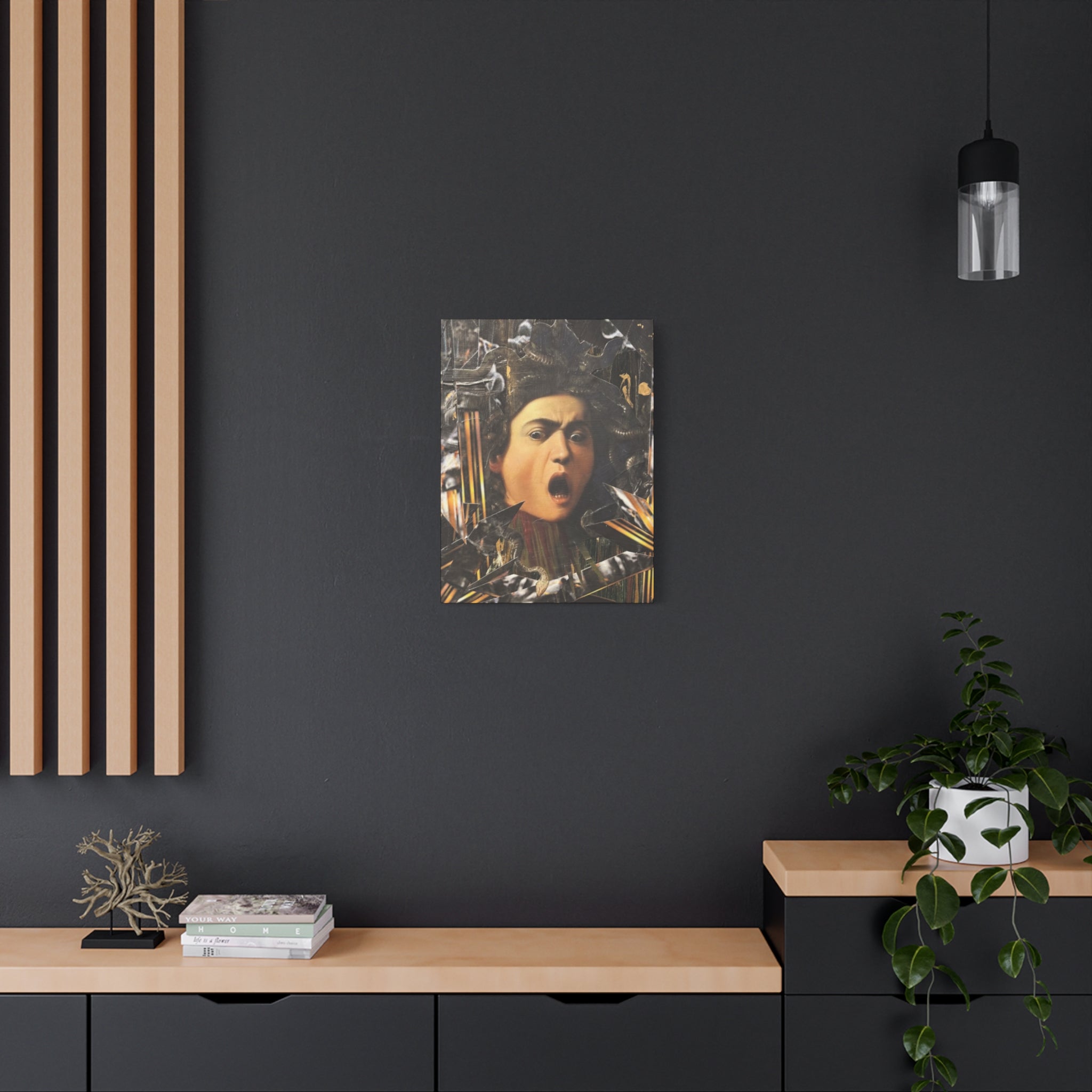 Golden Tears of  Lustful Vanities — Canvas Print