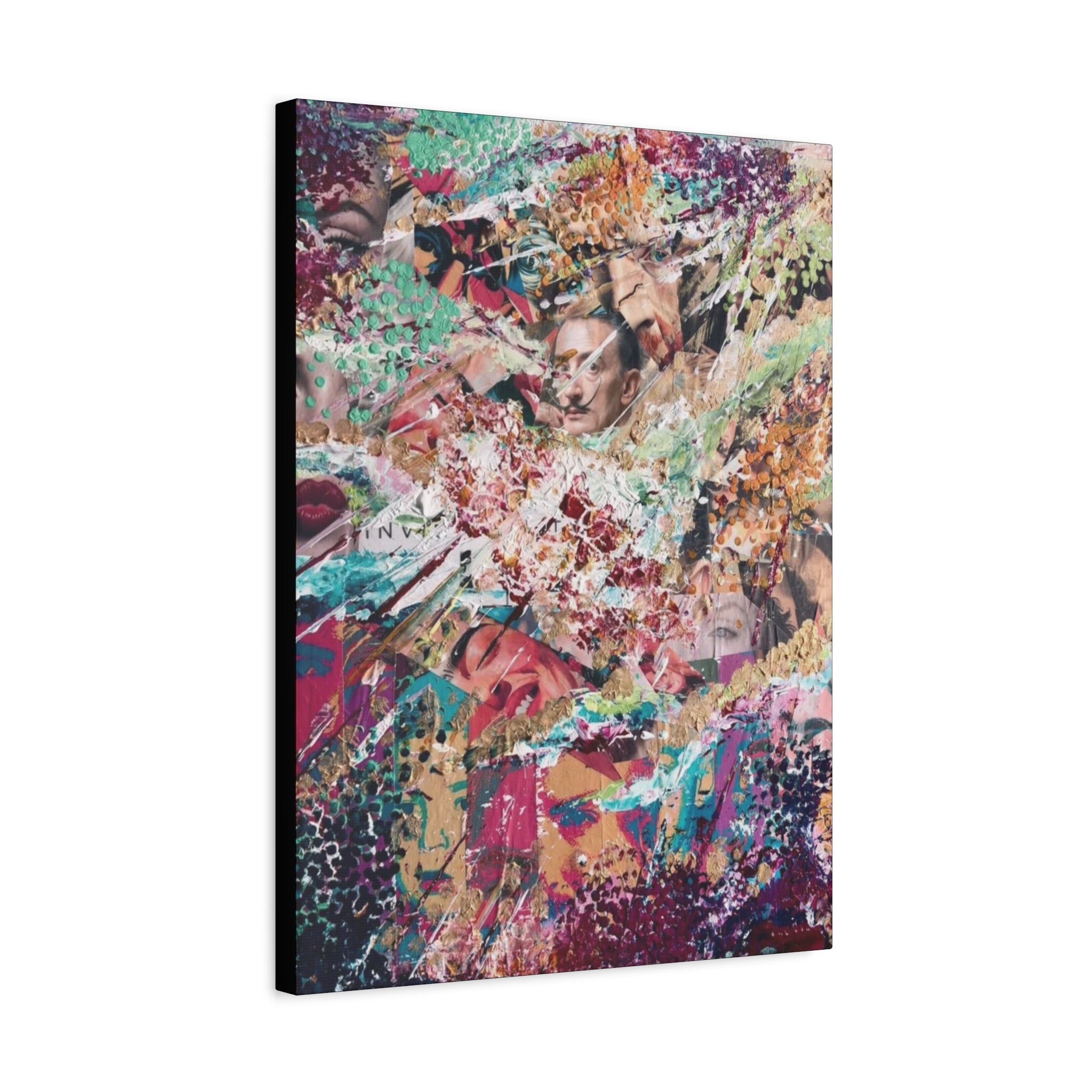 Answering  The Greats  In My Own Voice  — Canvas Print