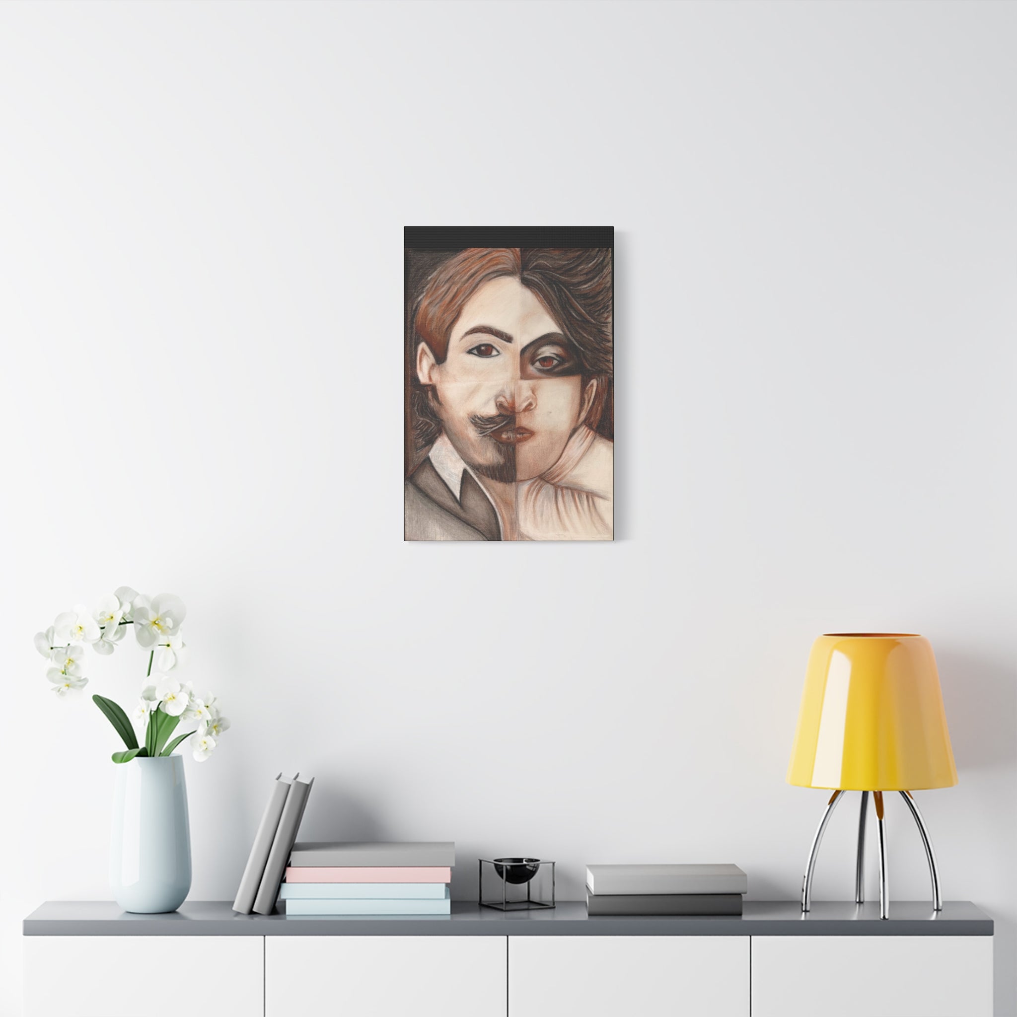 Caravaggio and I — Canvas Print