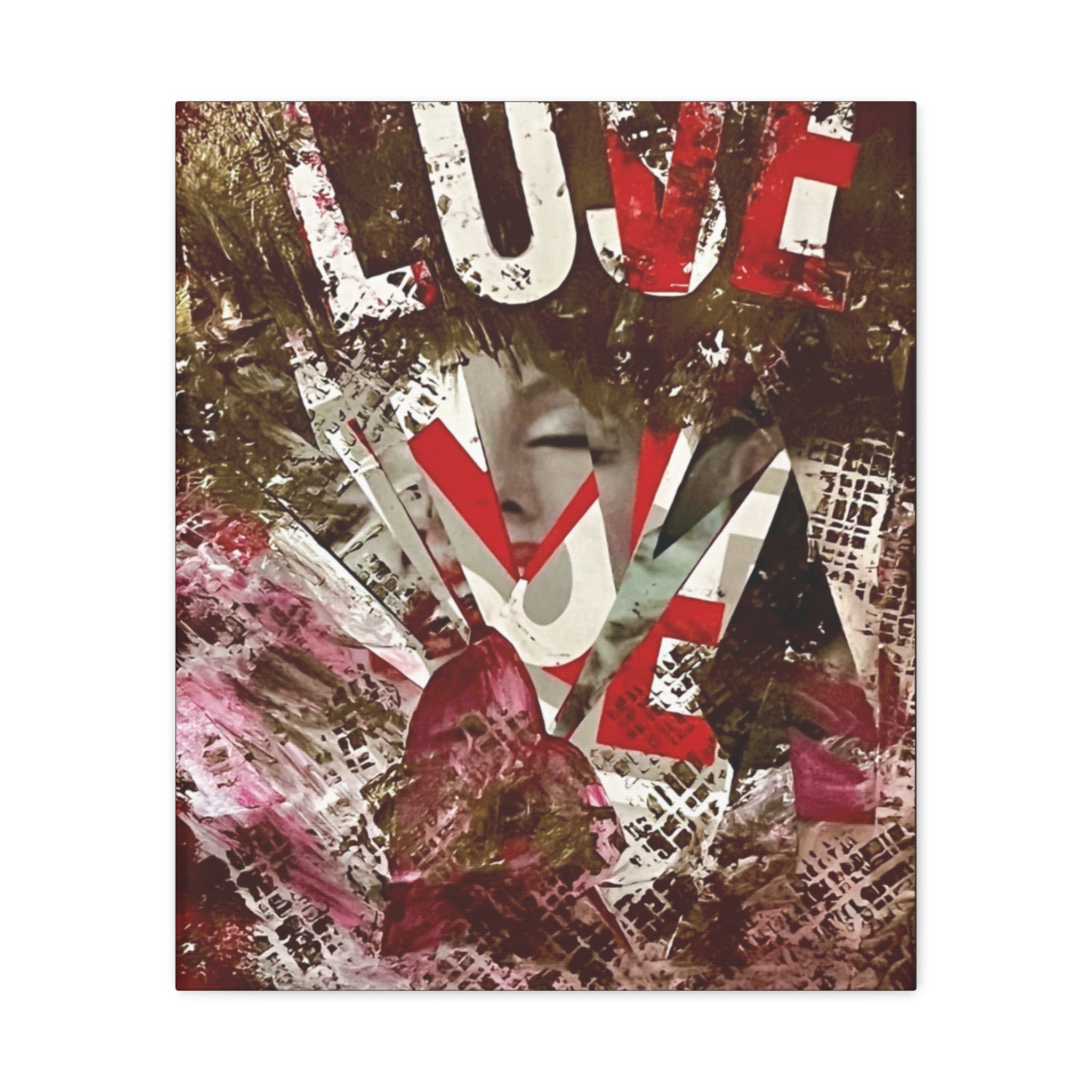 Love vs Lust — Canvas Print