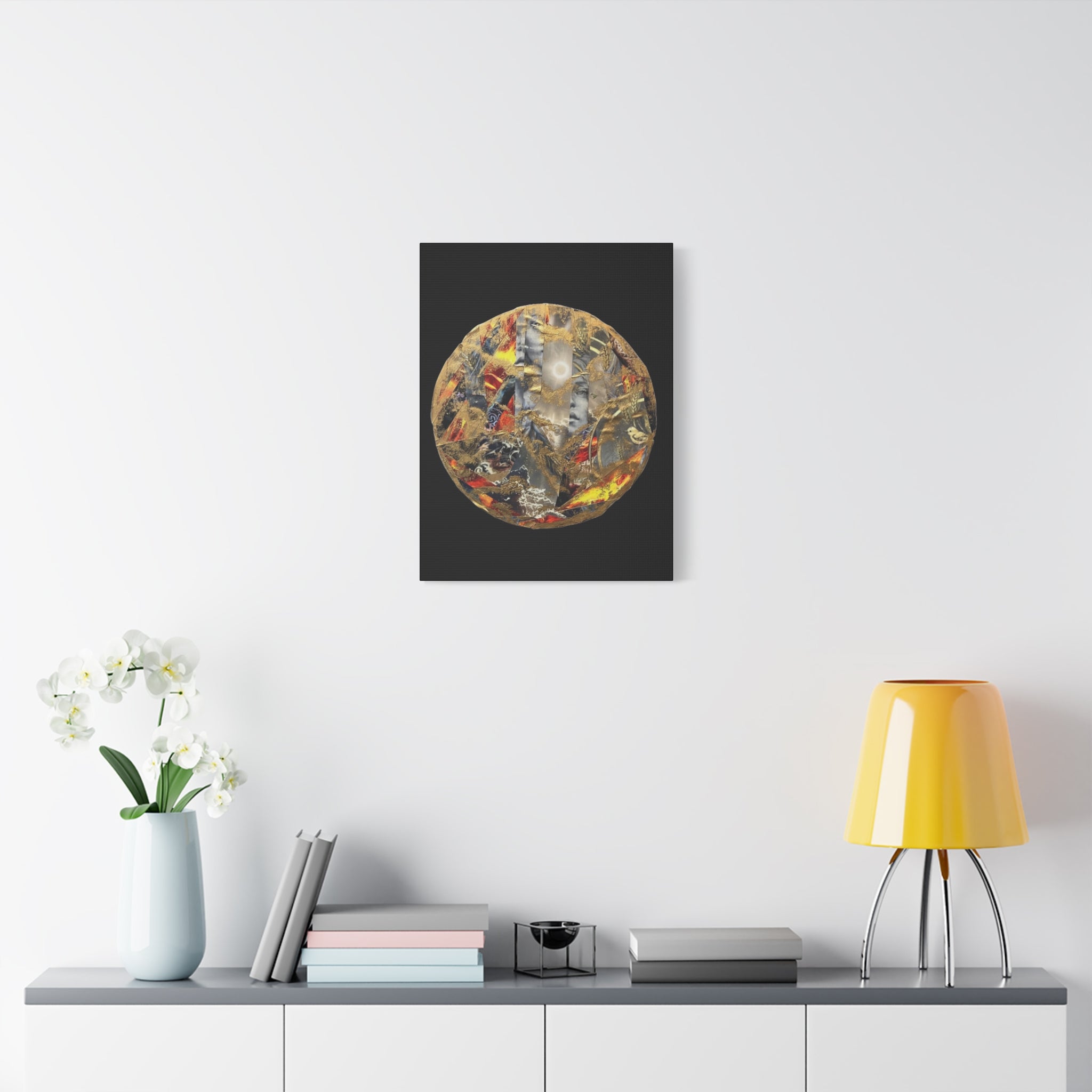 The Golden Harvest Of Woman — Canvas Print