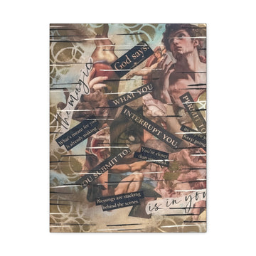 Anatomy of Interruption  — Canvas Print