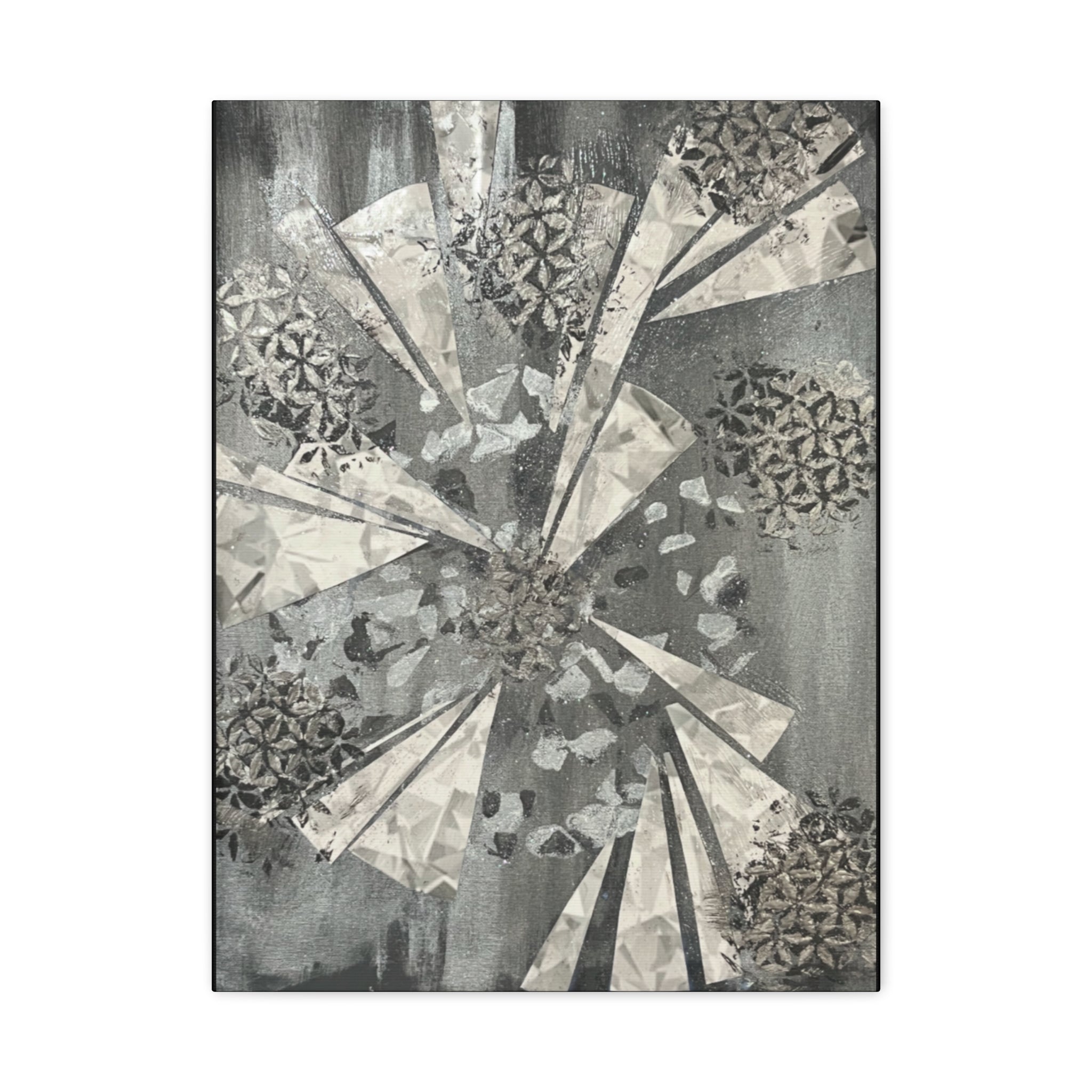 The Shattered Diamond — Canvas Print