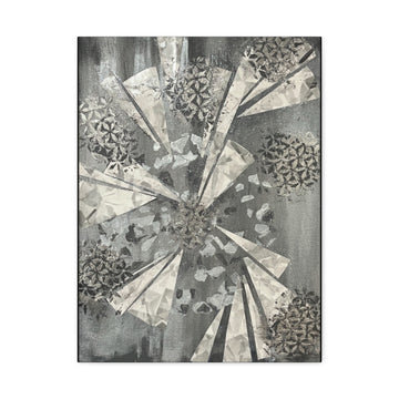 The Shattered Diamond — Canvas Print