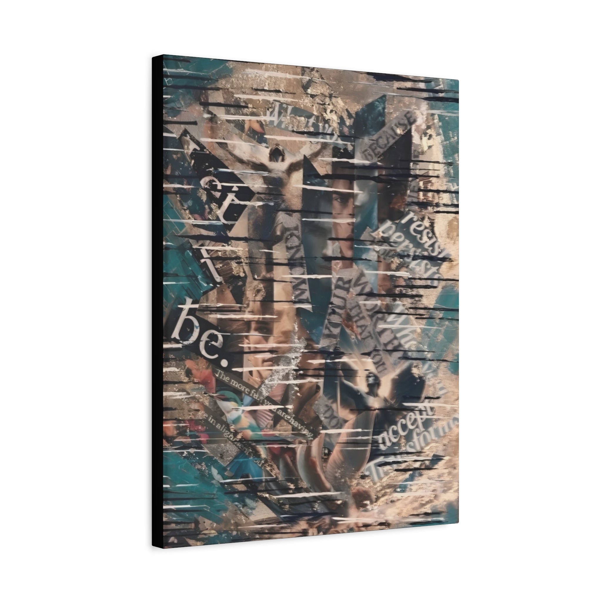Break the Illusion. Claim the Truth  — Canvas Print