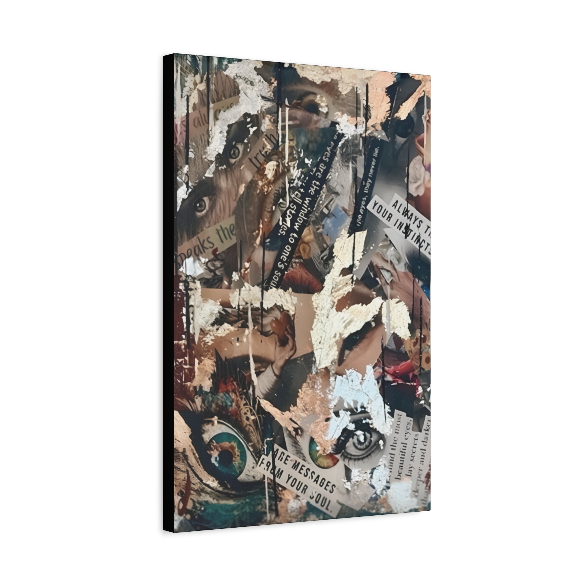 Crown in the Fire: The Multiplicity of Becoming  — Canvas Print