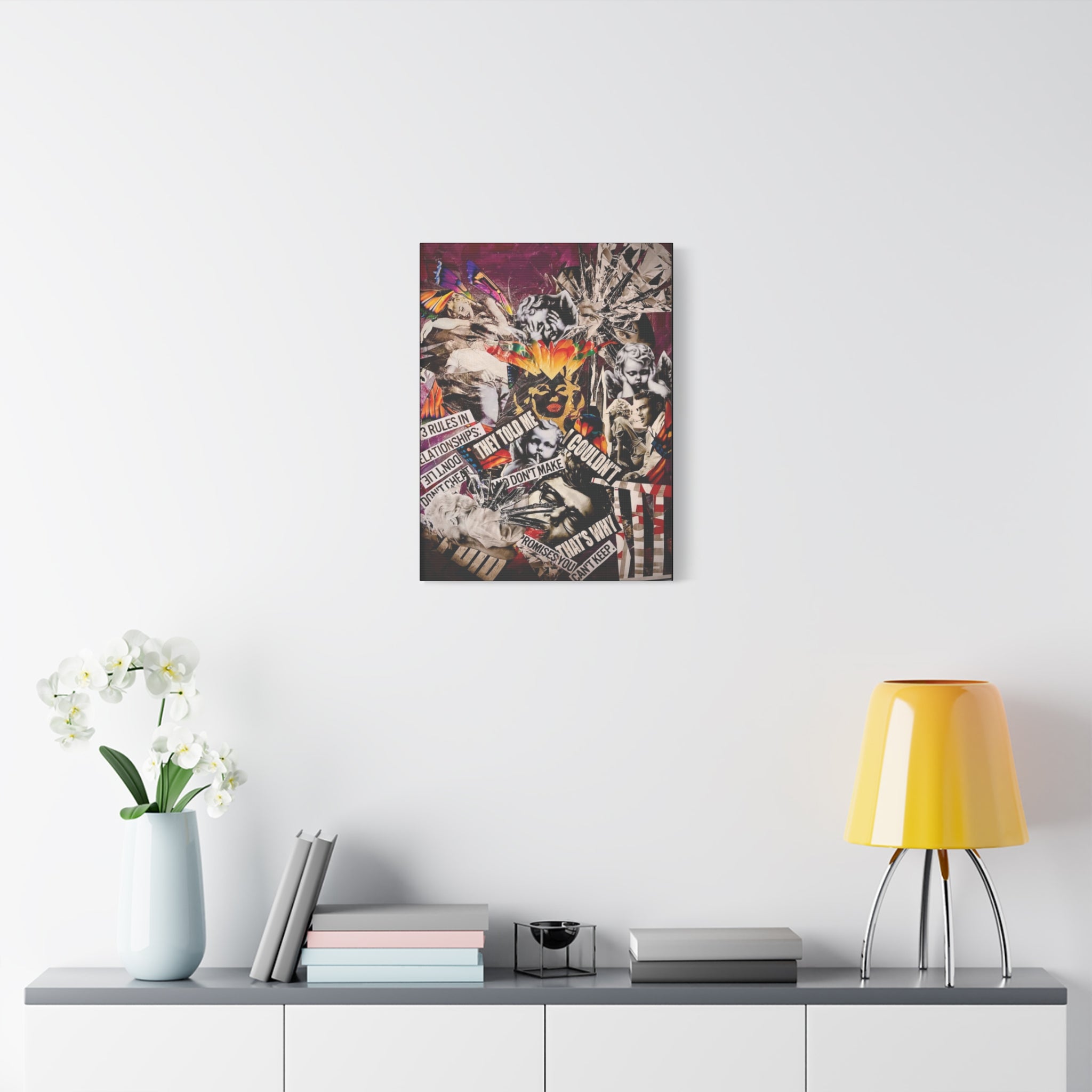 Lies We Tell Ourselves — Canvas Print