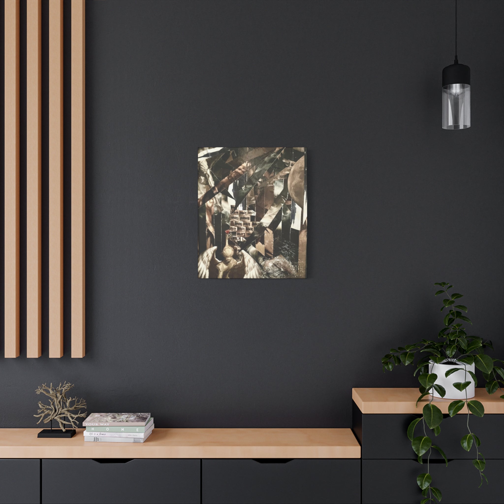 The Heart Desires What The Heart Desires — Canvas Print