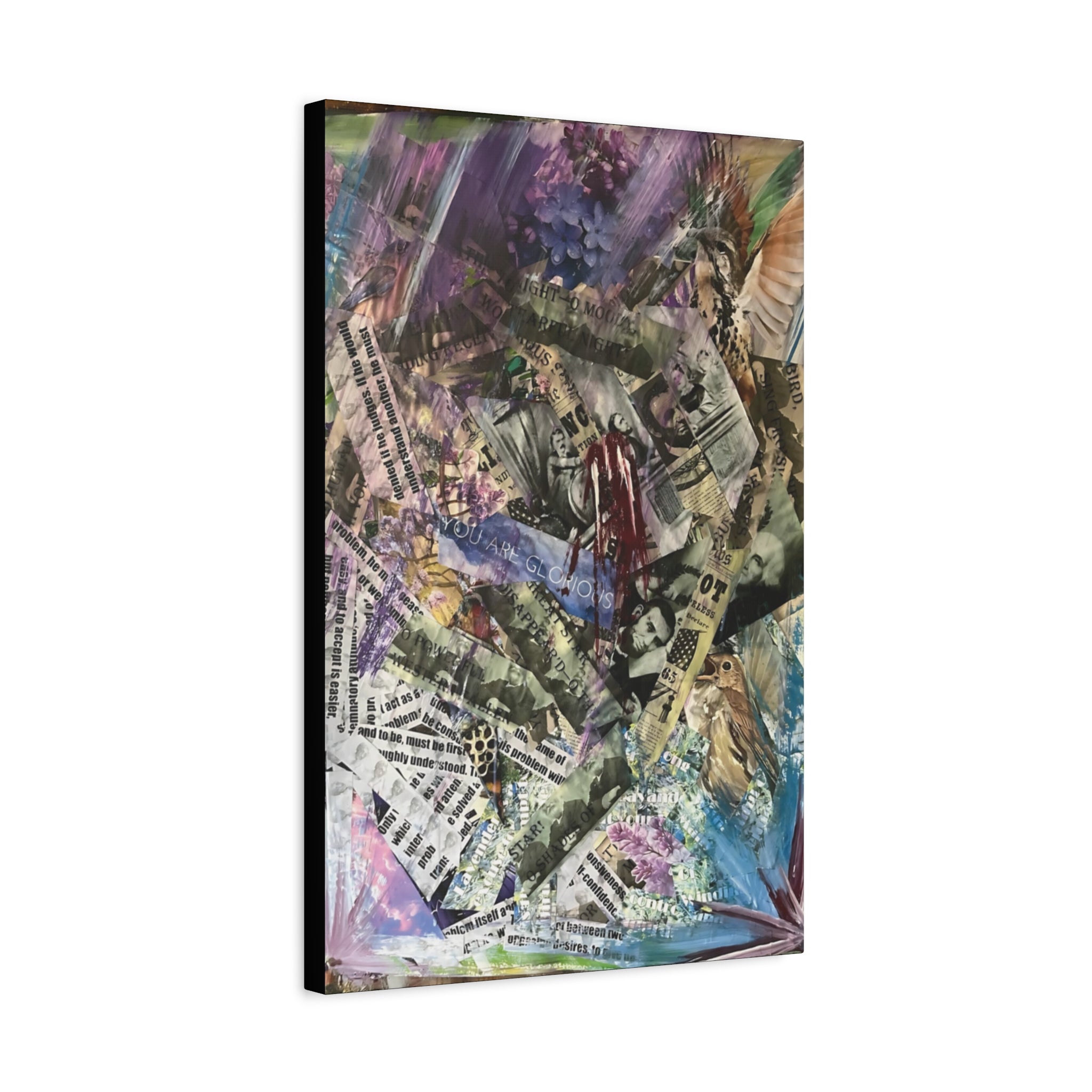 Lilac Massacre — Canvas Print